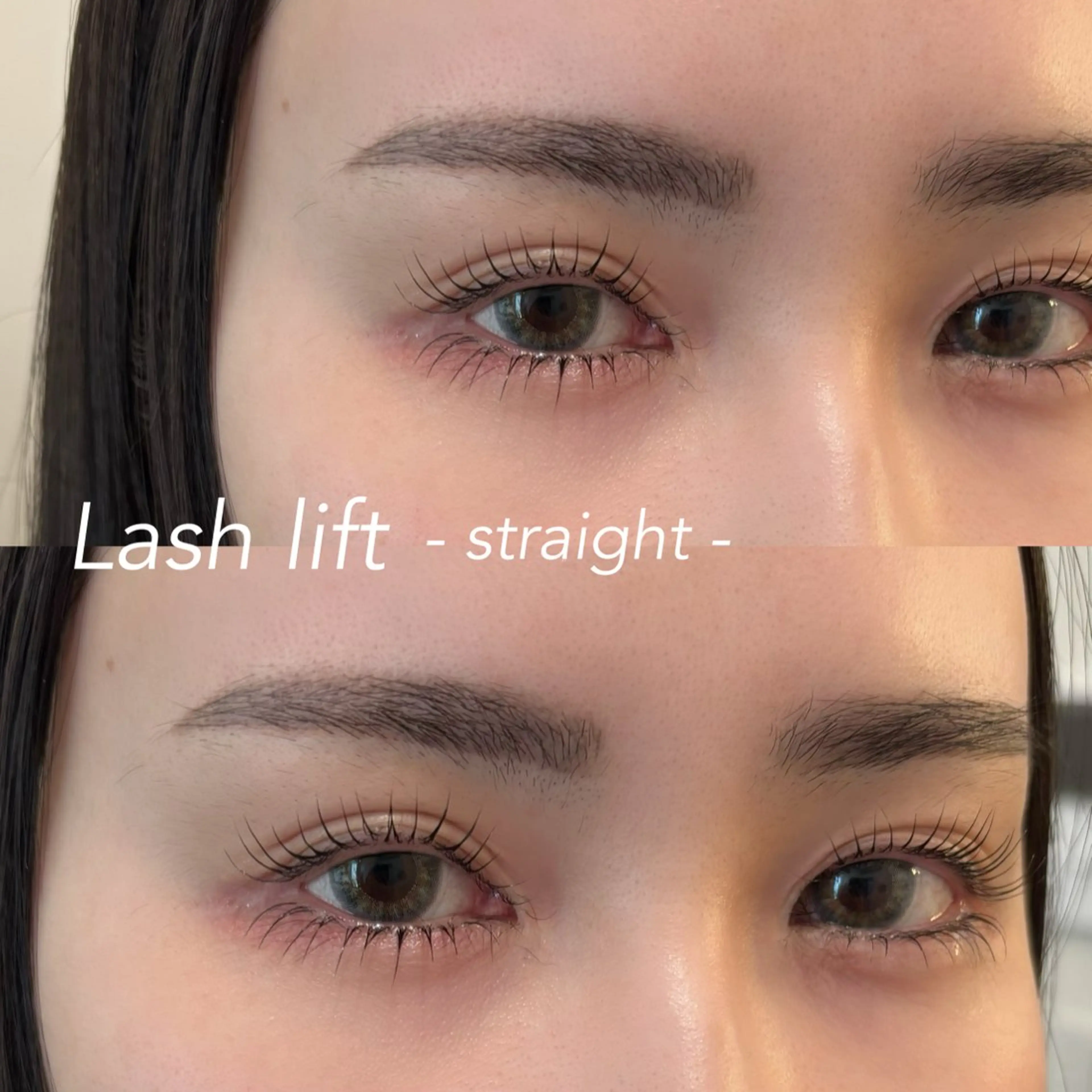 【 中顔面短縮 】45分☆下まつげパーマ☆コーティング付☆¥5000の写真