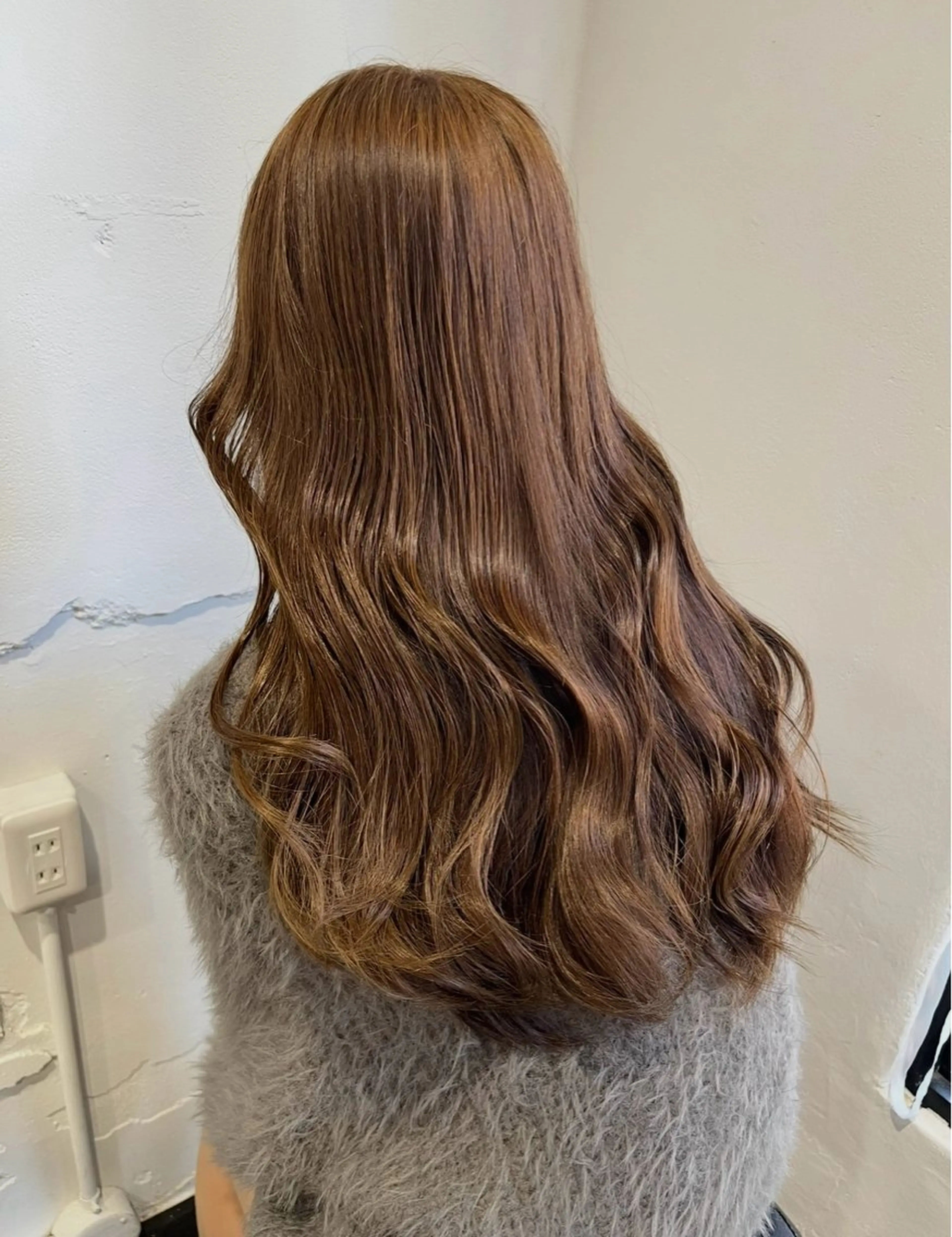 ロング カラー カット ヘアカラー トリートメント ゆいな / 大阪美容室のヘアスタイル