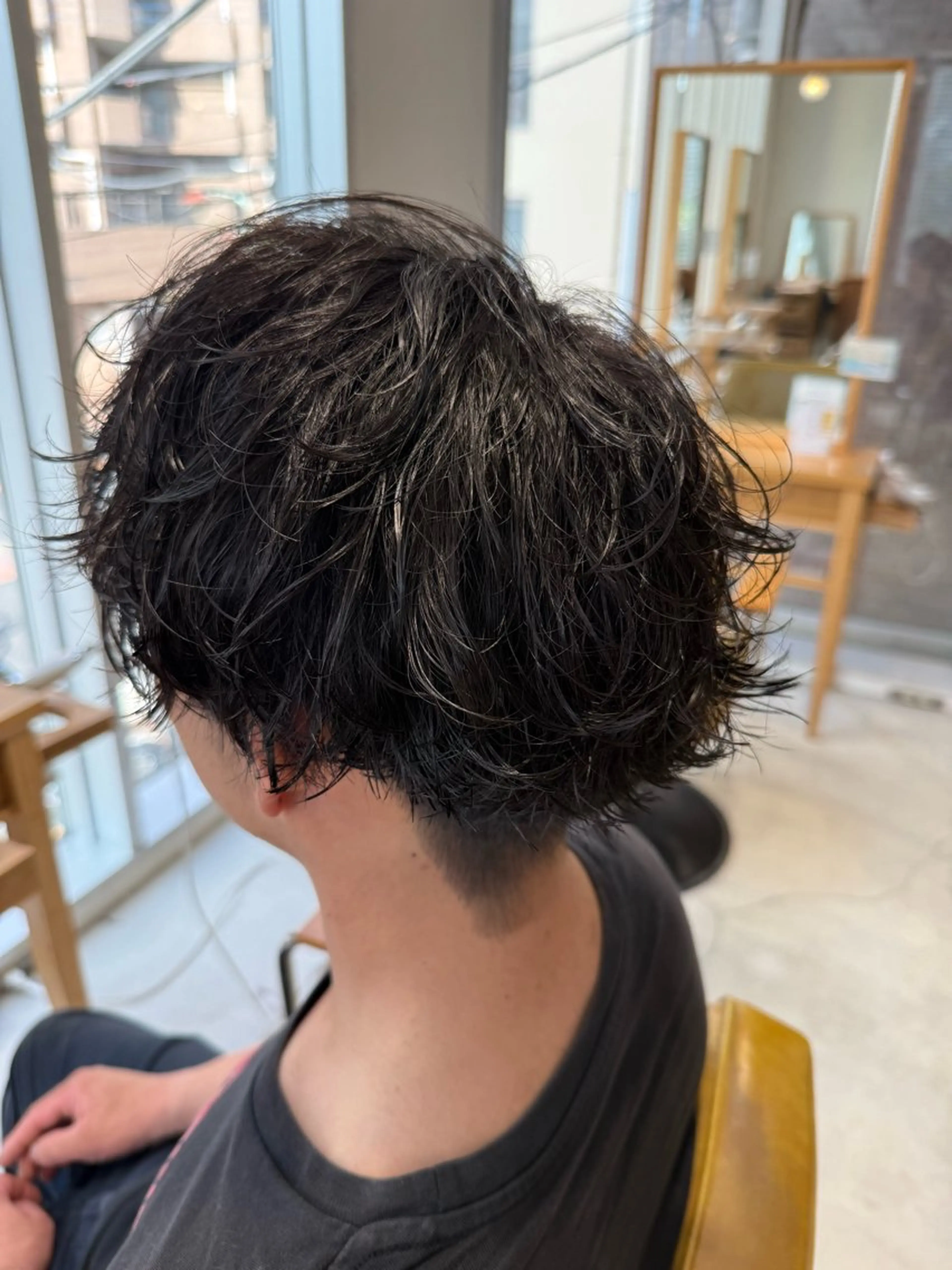 パーマ メンズ カット ヘアカラー トリートメント 鈴木弥月/大人ボブ× 透明感カラーのヘアスタイル