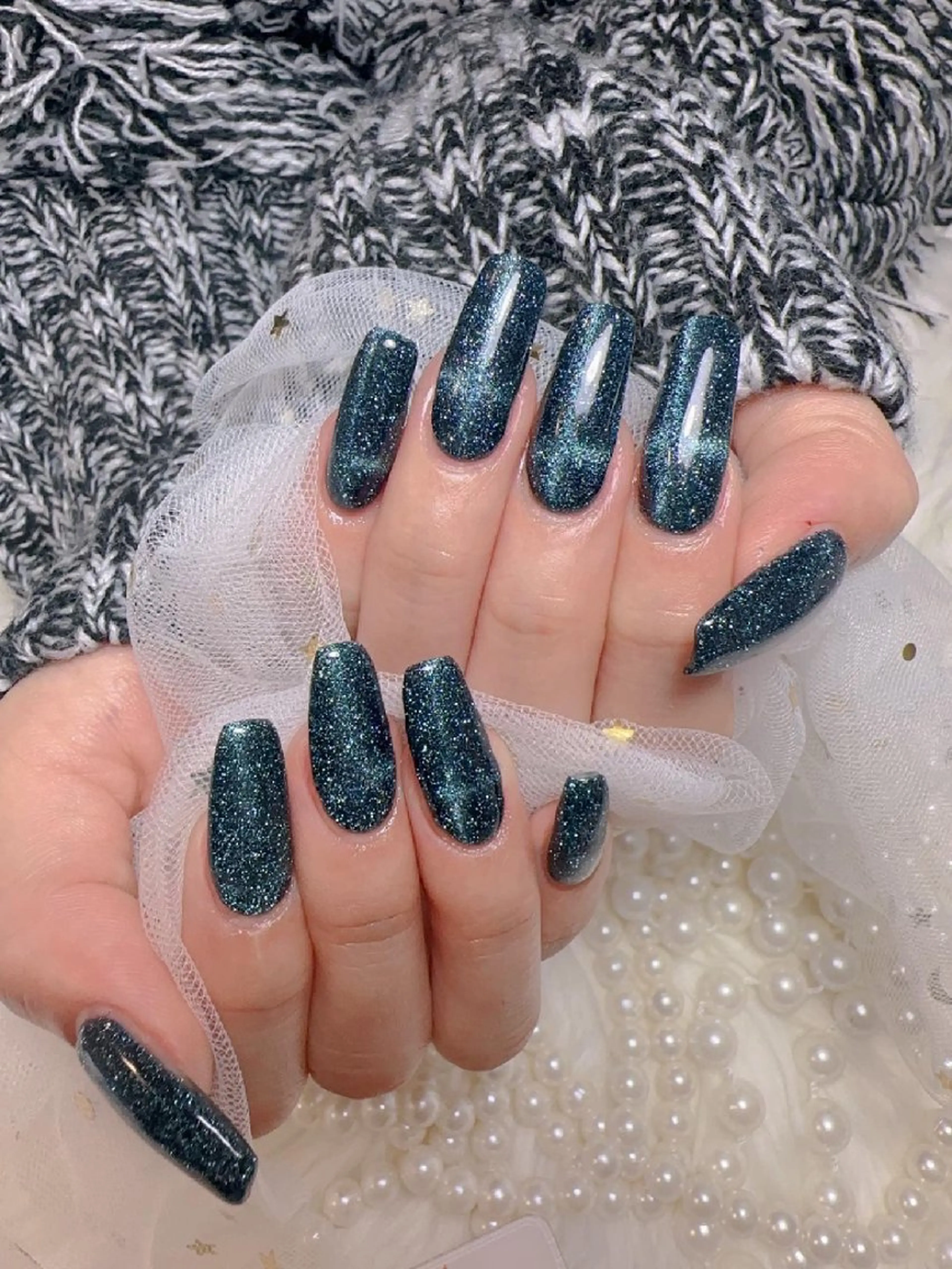 ネイル 長さ出し ネイルチップ 高橋 ユキのネイルデザイン