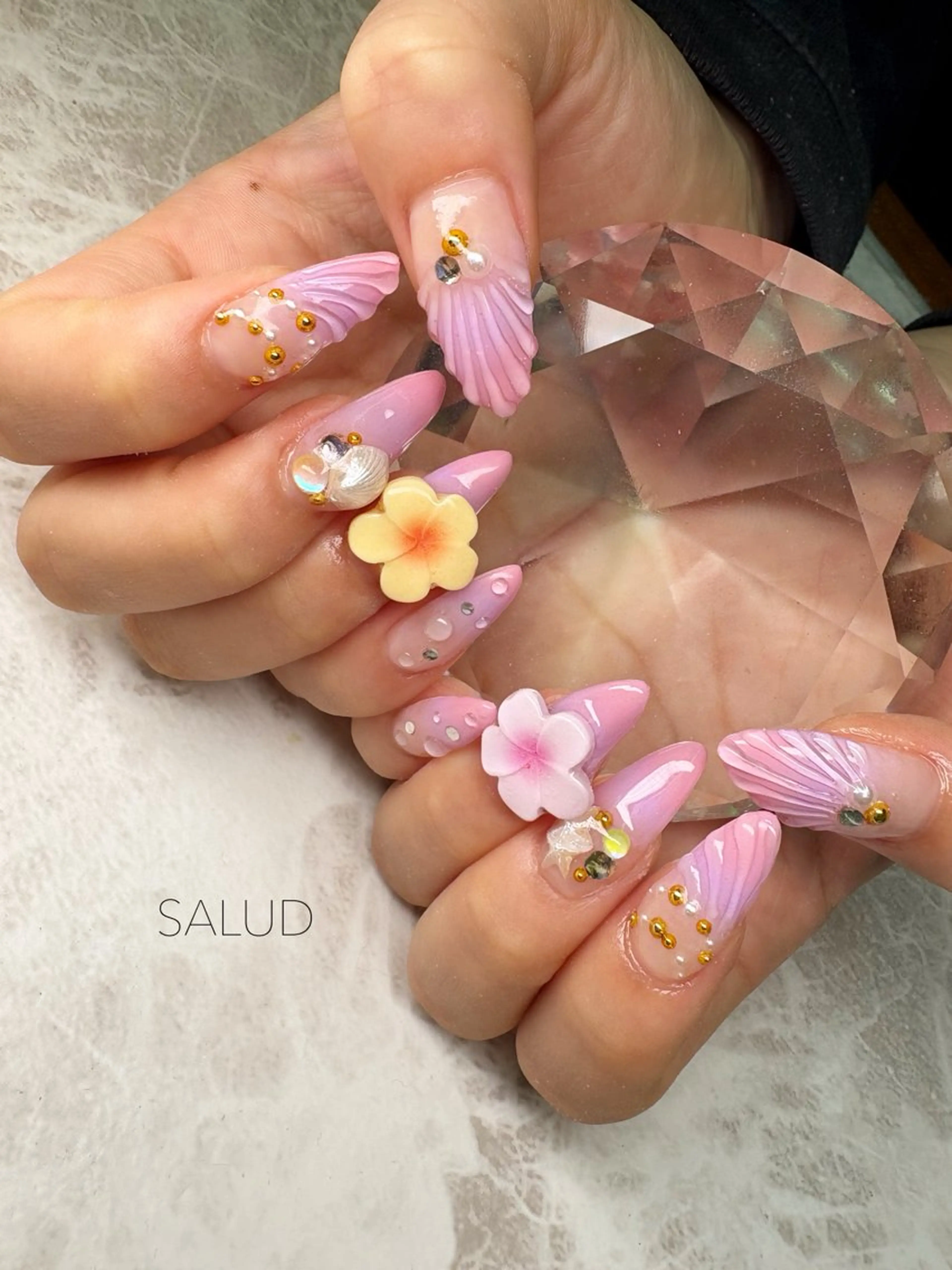 ネイル ハンドネイル Nail Salon SALUDのネイルデザイン