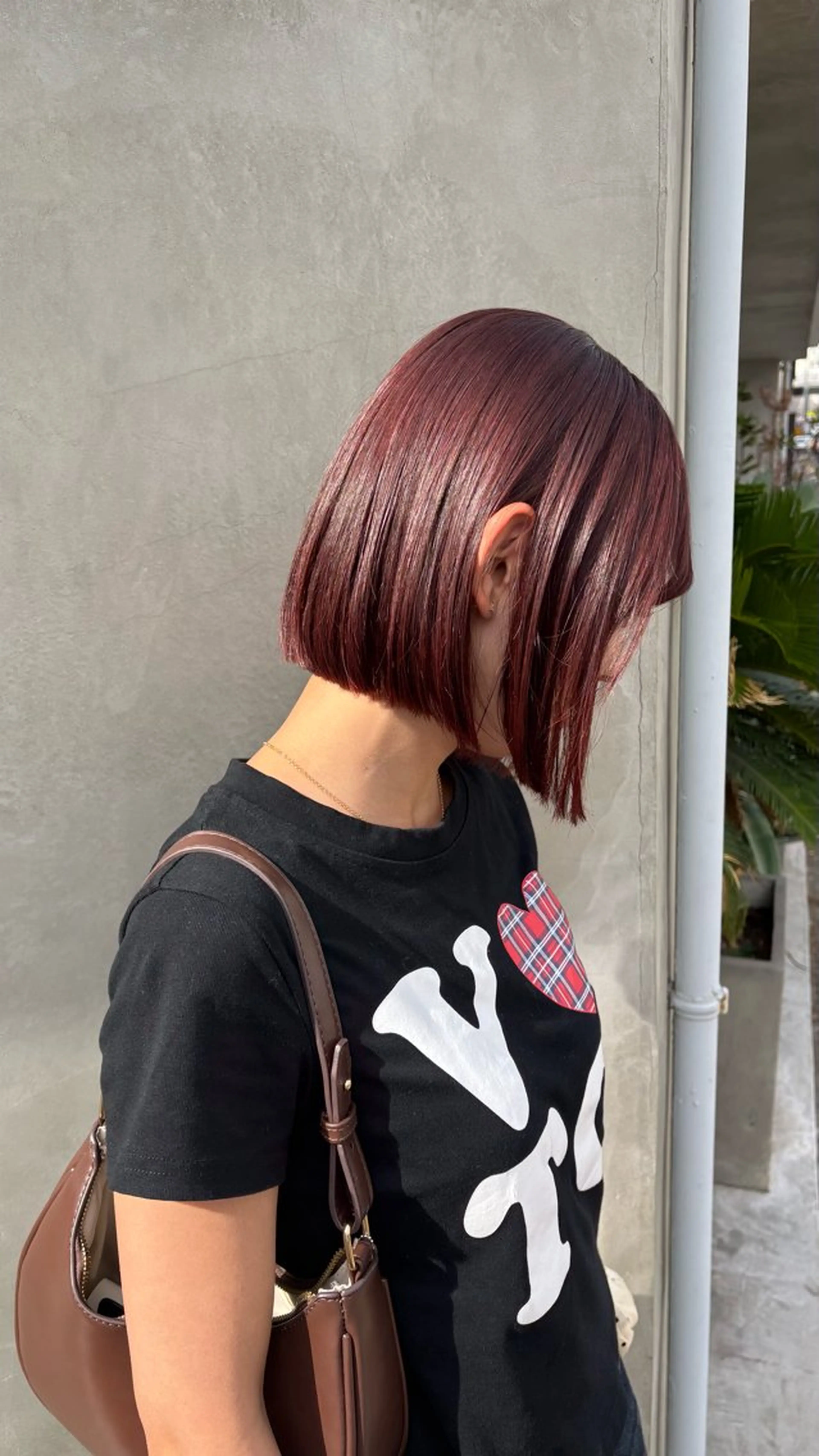 ショート ヘアカラー 透明感モテ髪🩷 ヒナノのヘアスタイル