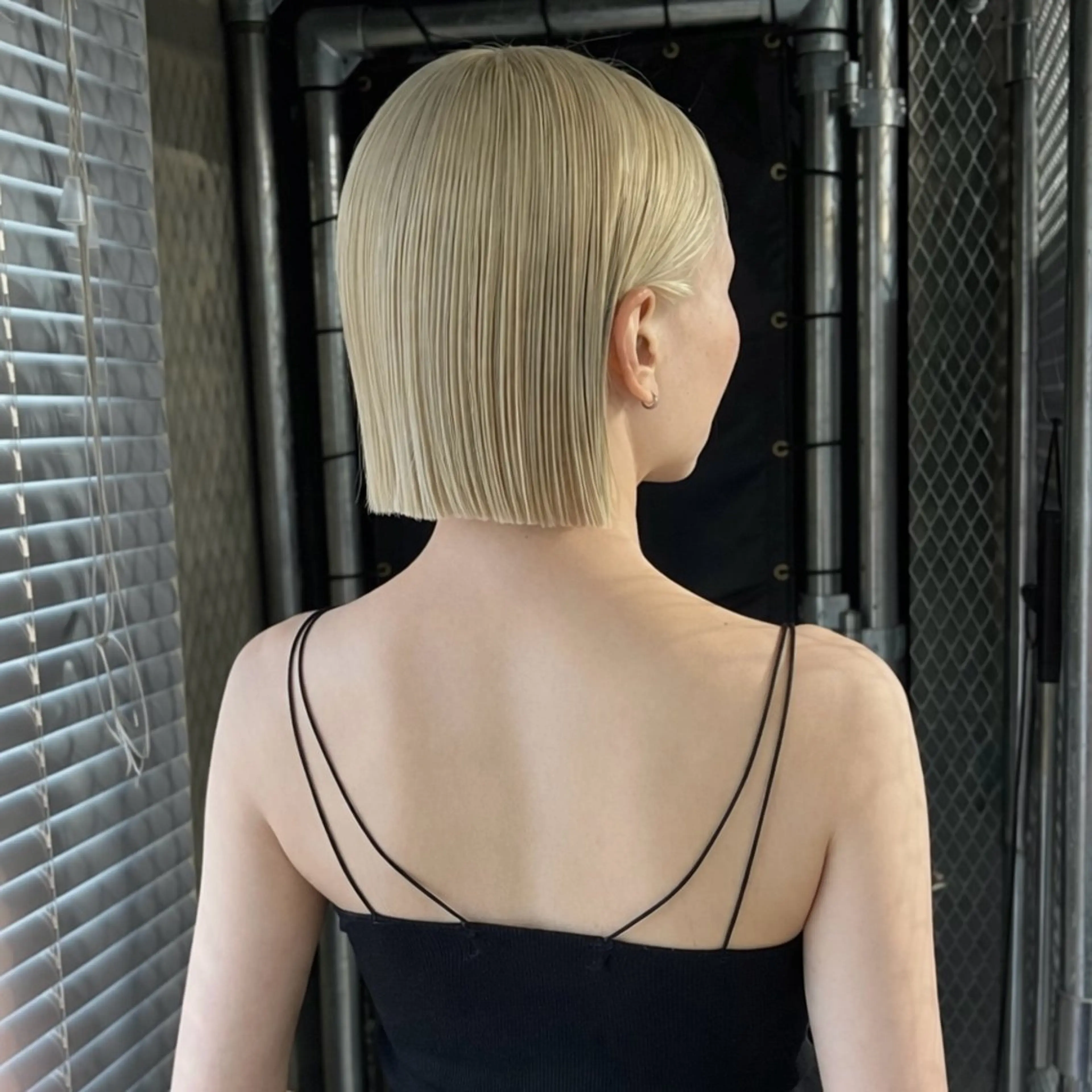 ミディアム カラー ハイトーンカラー ボブ 【ボブ限定】 ナオのヘアスタイル