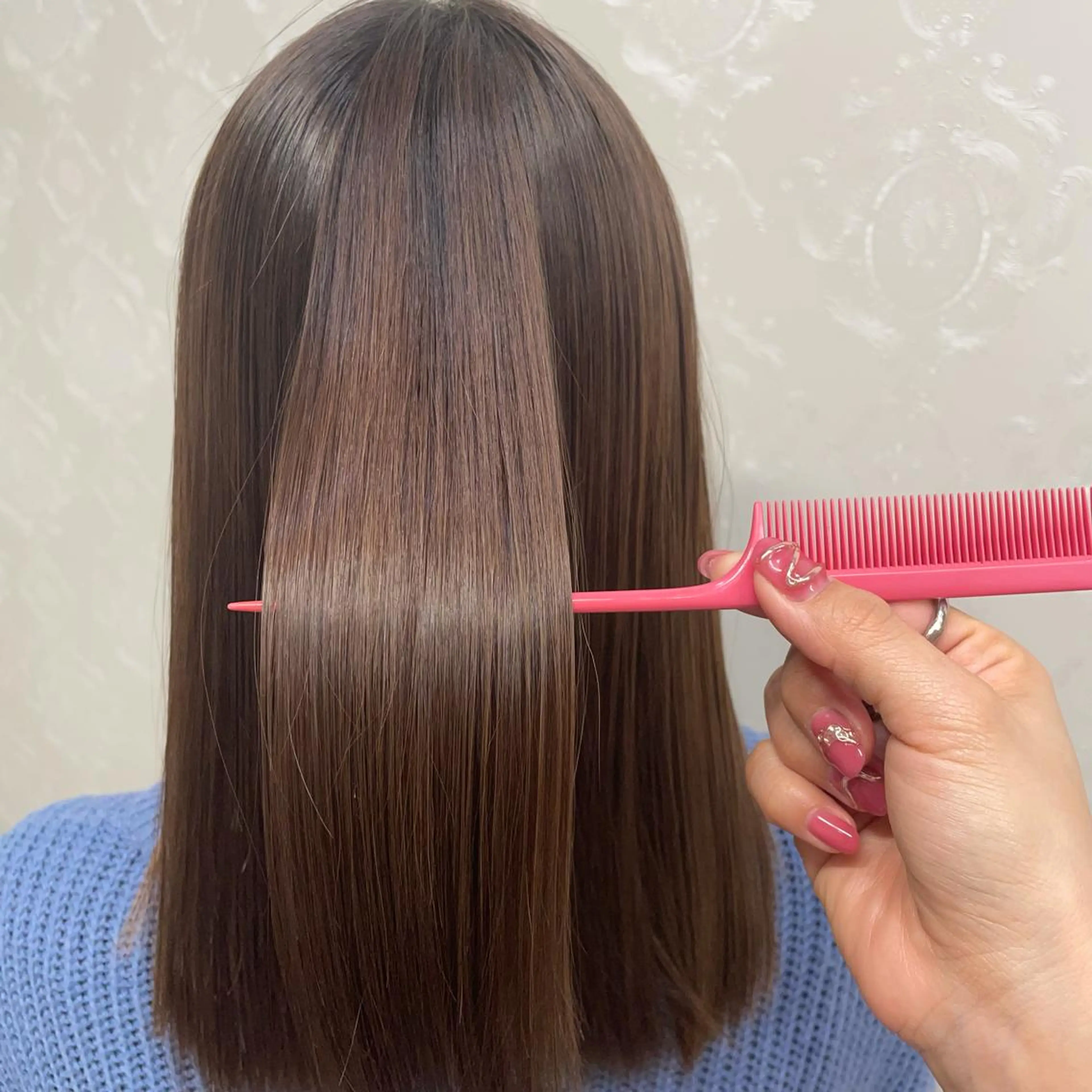 セミロング カット トリートメント erina💖 CLUTCH天王寺のヘアスタイル