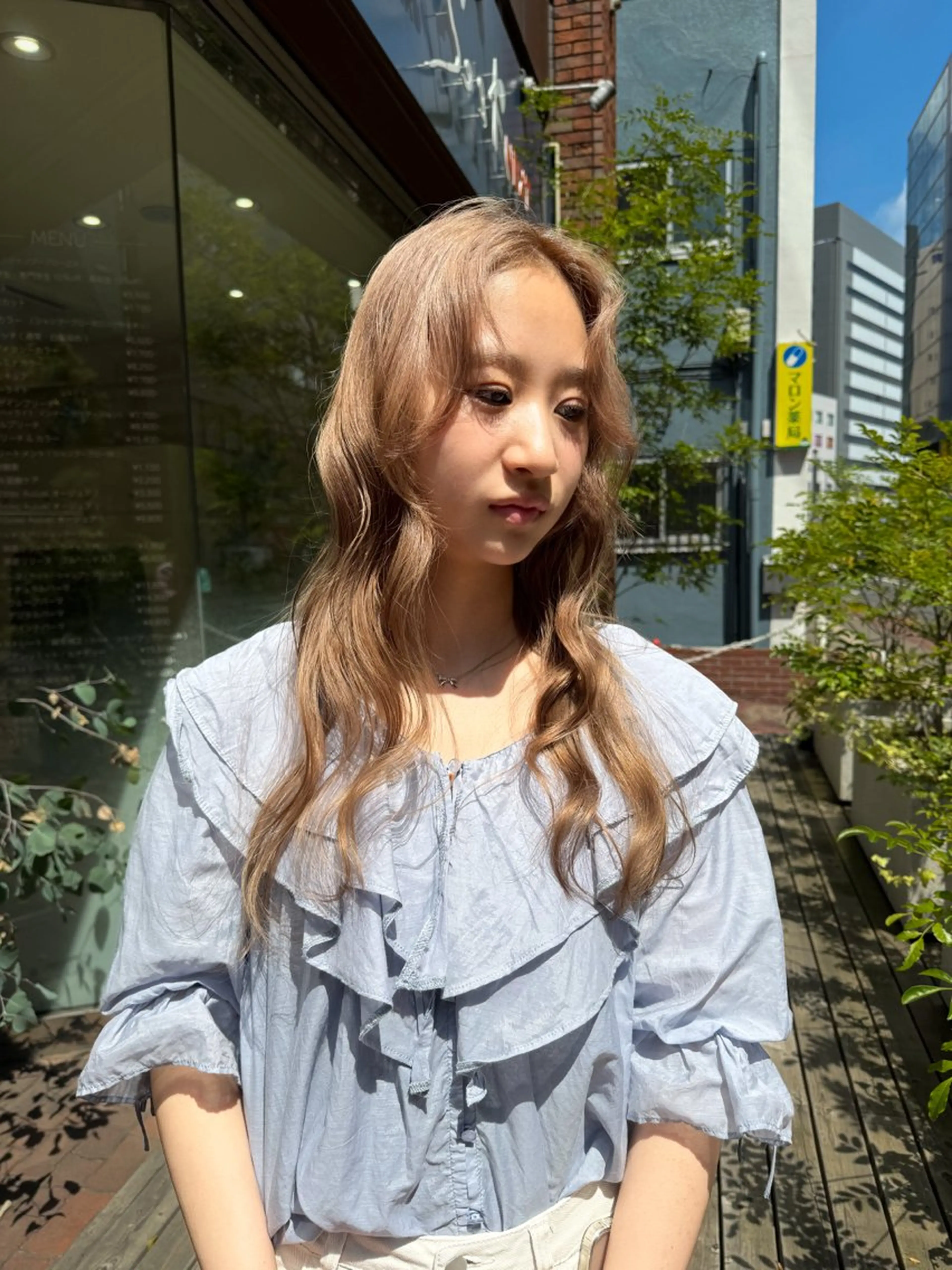 ≪🥣ブリーチメニュー🥣≫ブリーチ＋オンカラーの写真