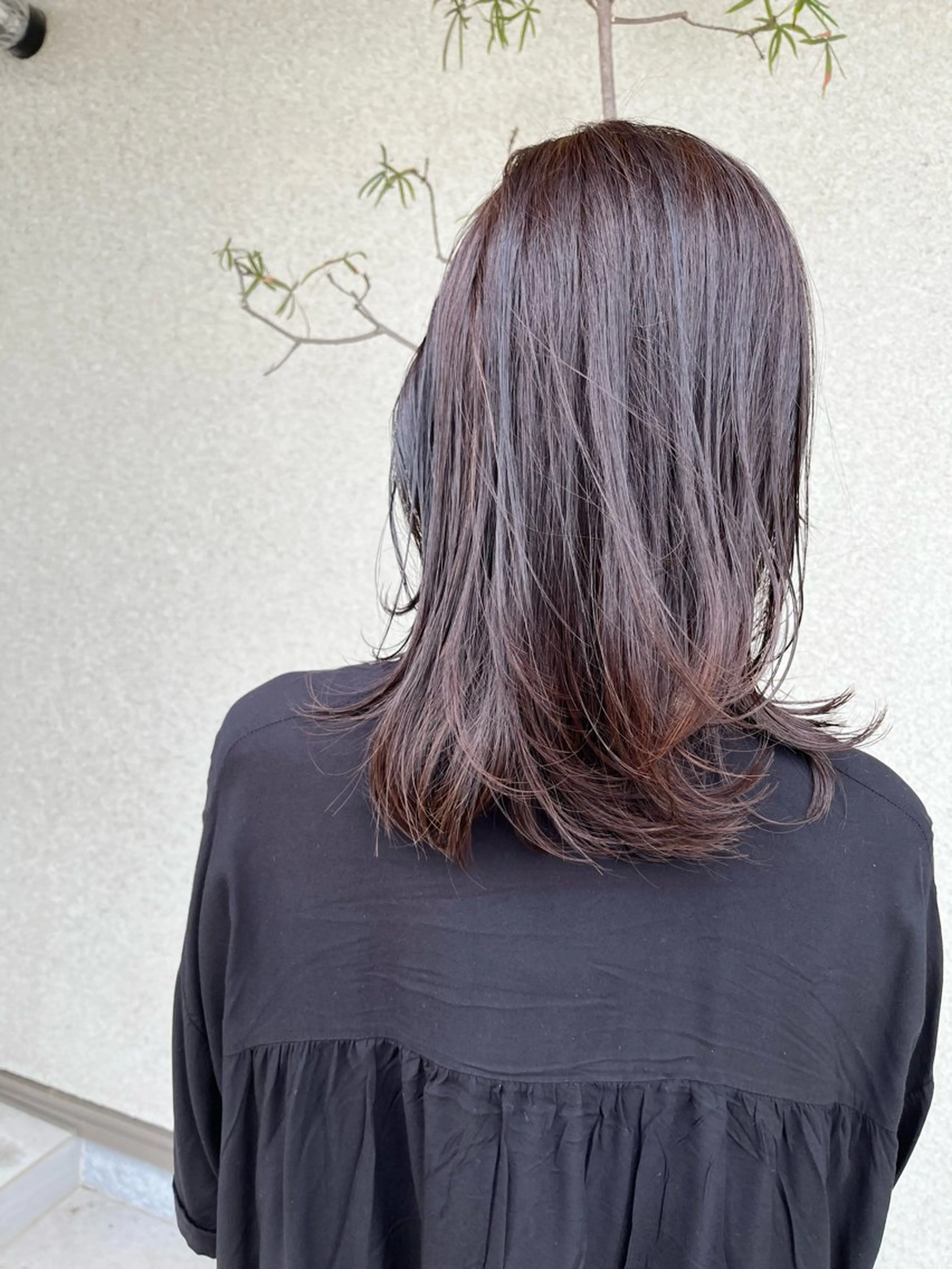 セミロング 松本 茜のヘアスタイル