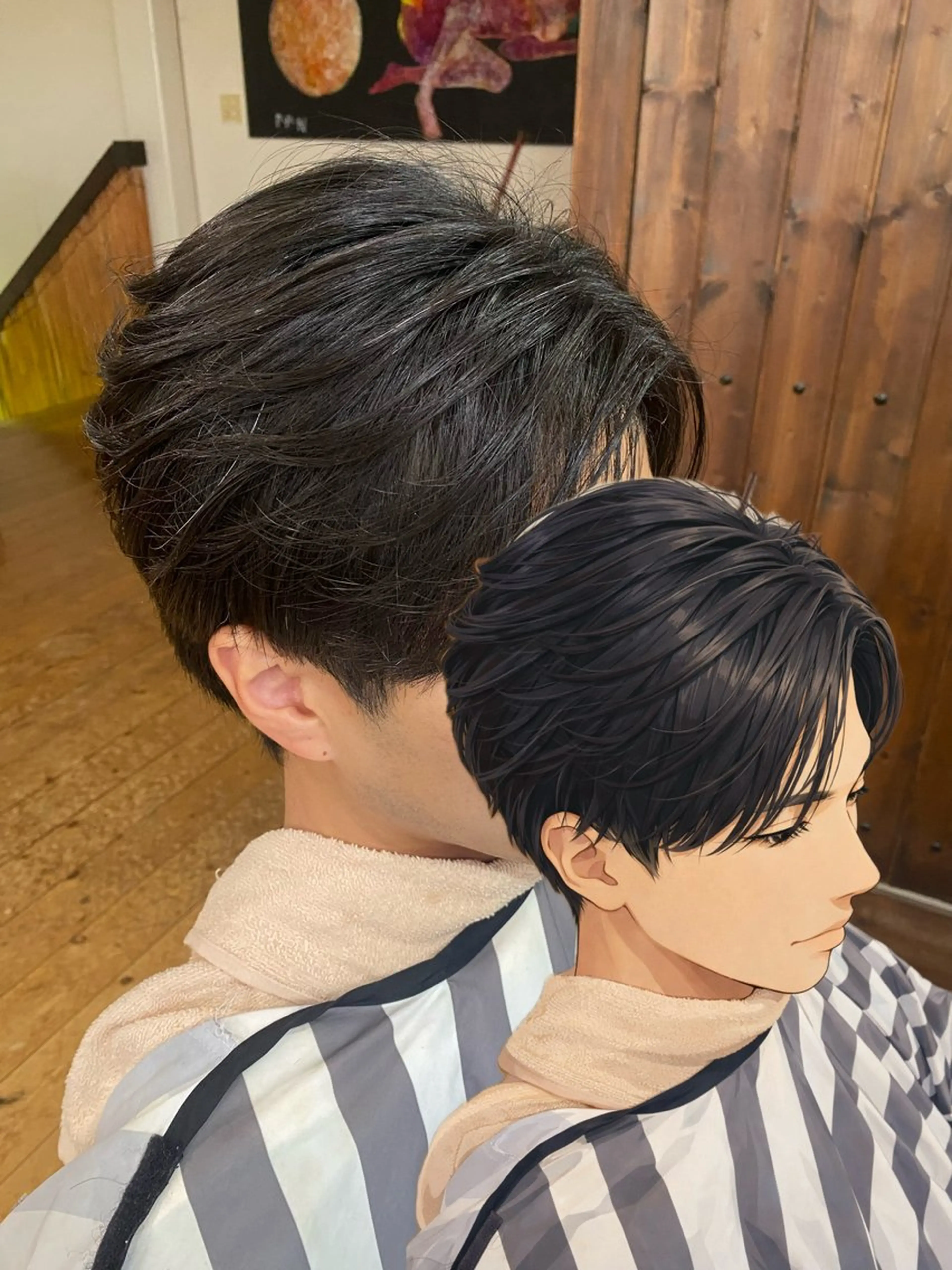 メンズ カット タカハシ ユウヤのヘアスタイル