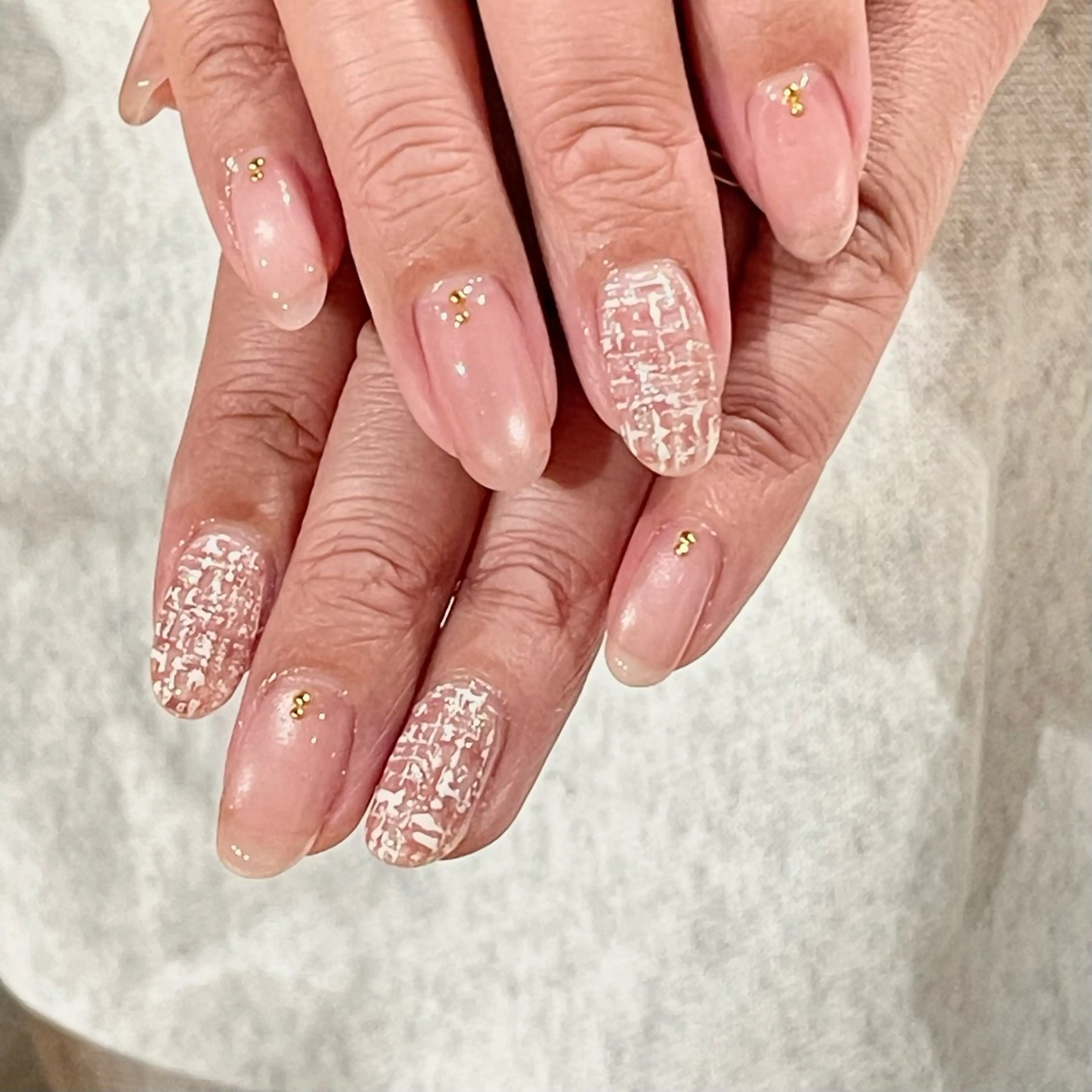 ネイル アートネイル 韓国ネイル 持ち込み 春ネイル ワンホンネイル ハンドネイル RE SALONのネイルデザイン