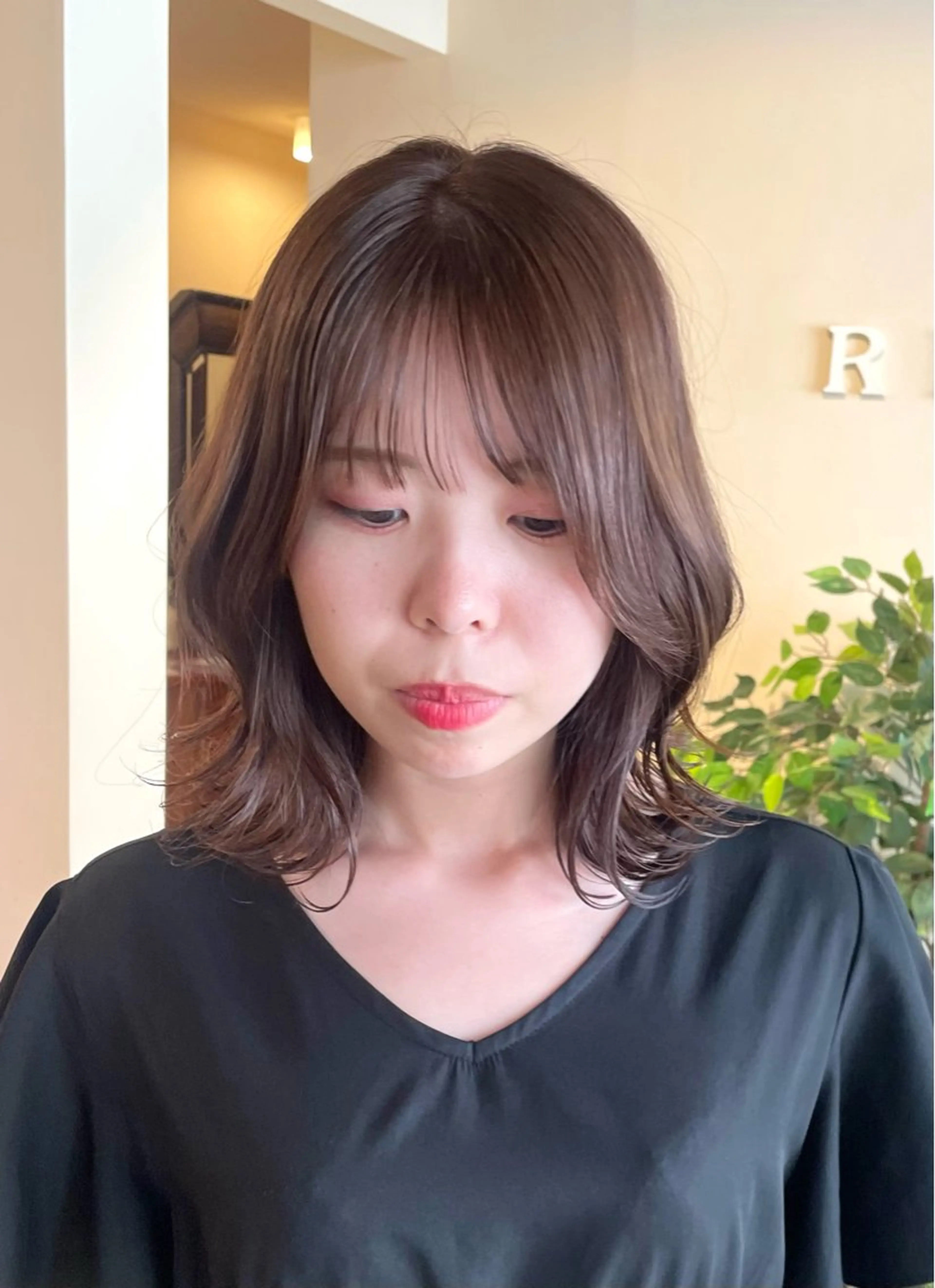 ミディアム 宮本 いぶきのヘアスタイル