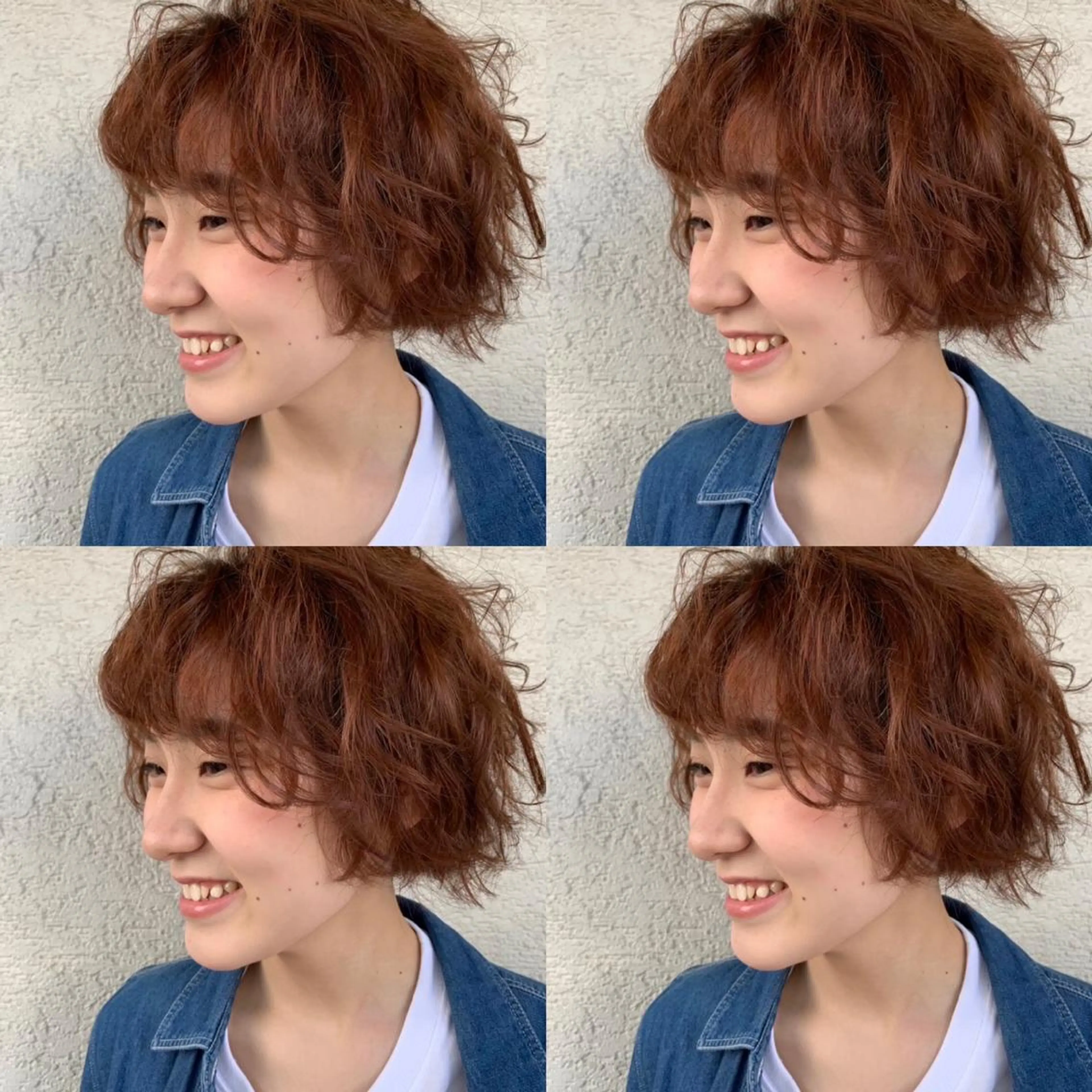 ショート カラー パーマ アブアイ所属・艶髪・酸性ストレート フリツのヘアスタイル