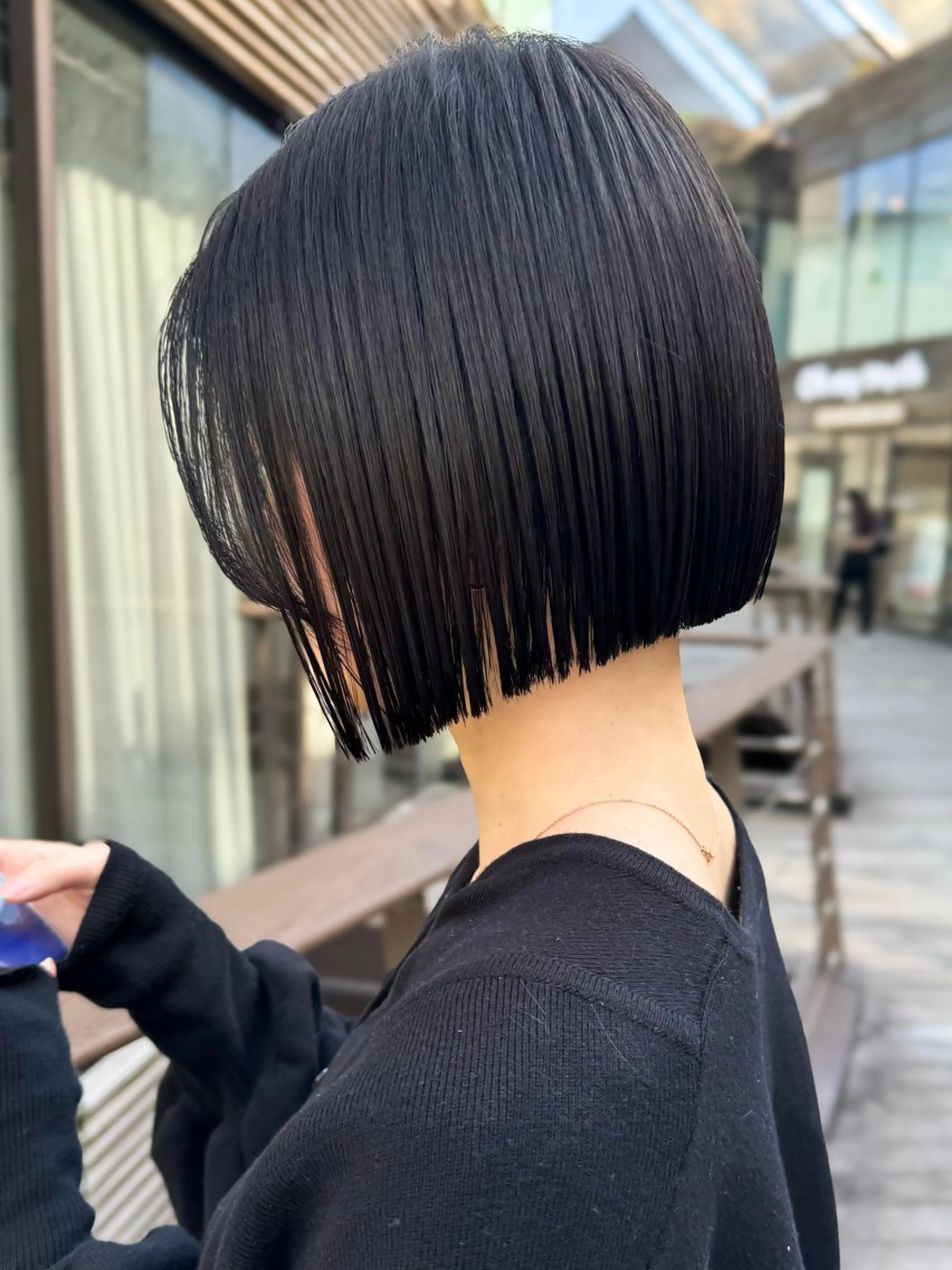 ショート パーマ ボブ 縮毛矯正 カット 縮毛矯正 トリートメント ボブ/ショート /パーマ/shinのヘアスタイル