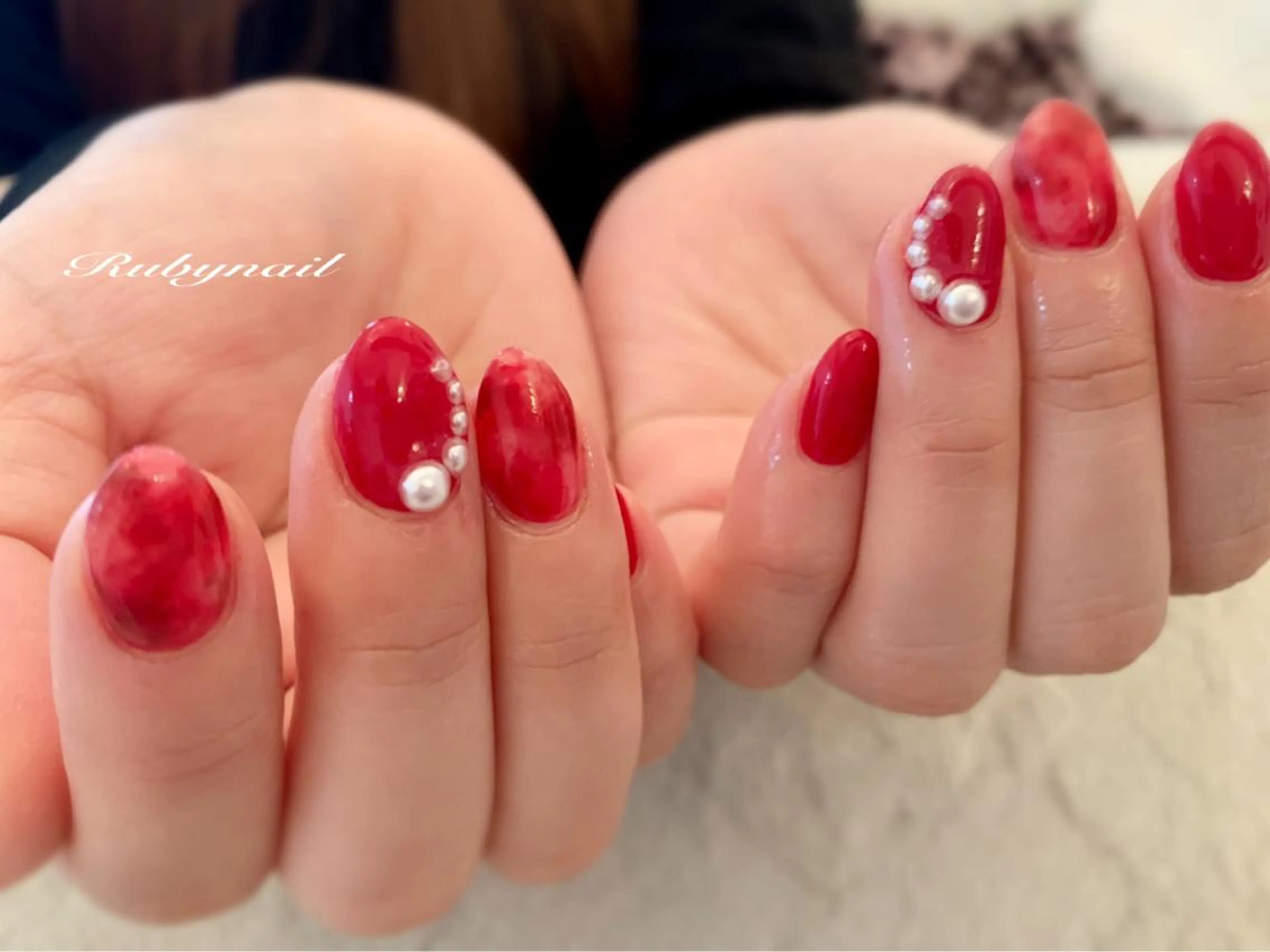 セミロング プライベートサロン Rubynailのネイルデザイン