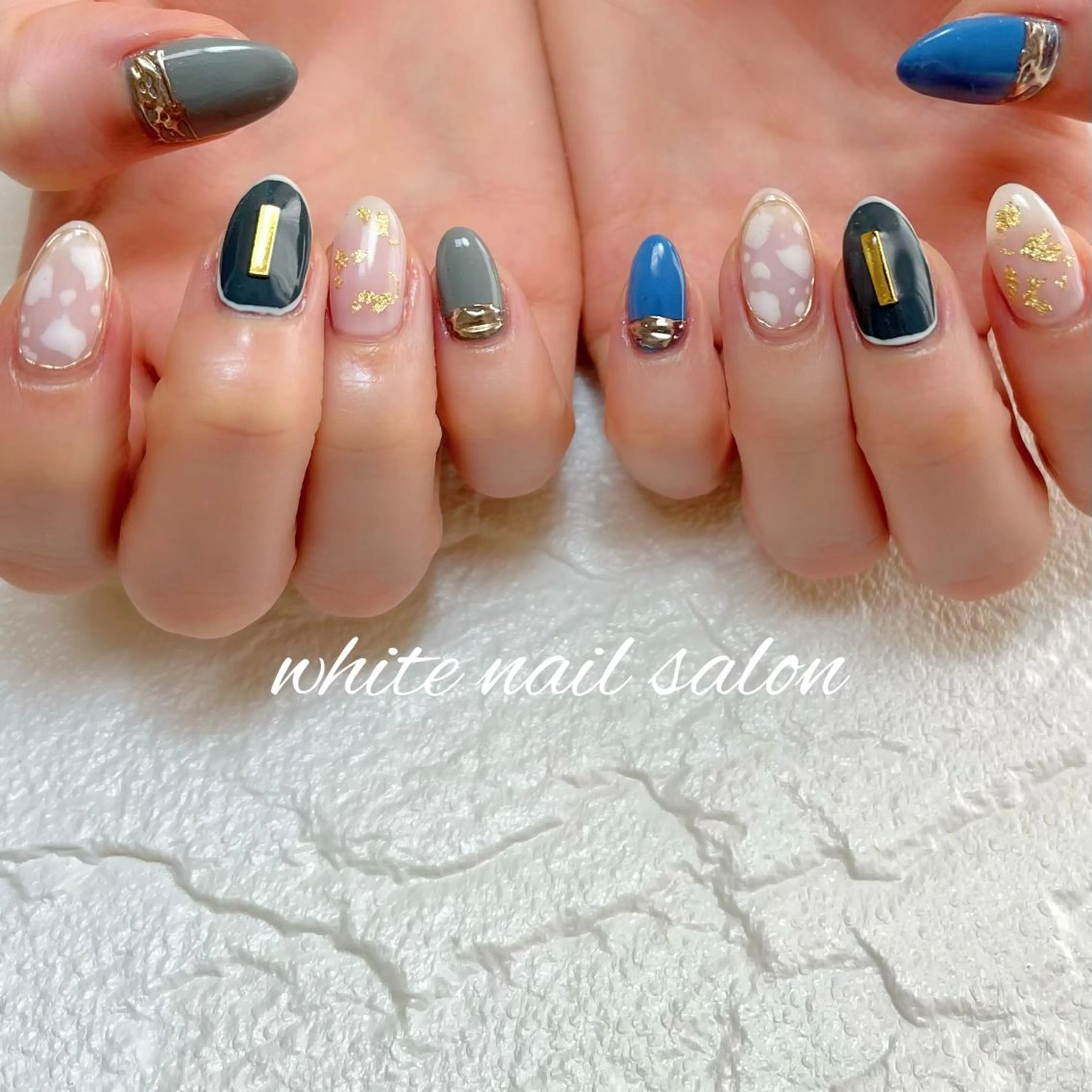 ネイル フットネイル ジェルネイル ハードジェル ラメ(グリッター) 持ち込み ハンドネイル white nail salonのネイルデザイン