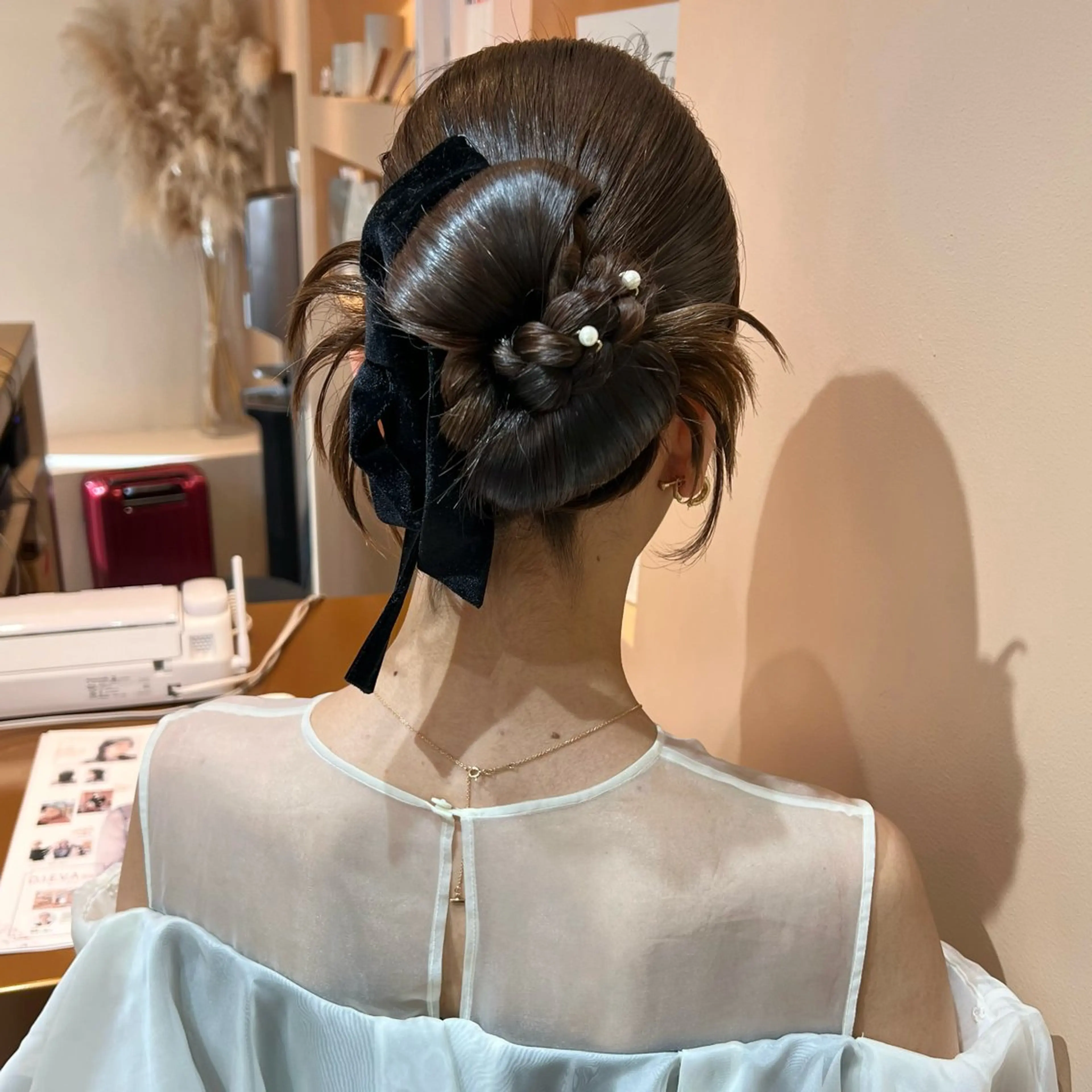 セミロング ヘアアレンジ ヘアセット ✨カチモリ✨レイヤー 韓国ヘア🇰🇷ゆいのヘアスタイル
