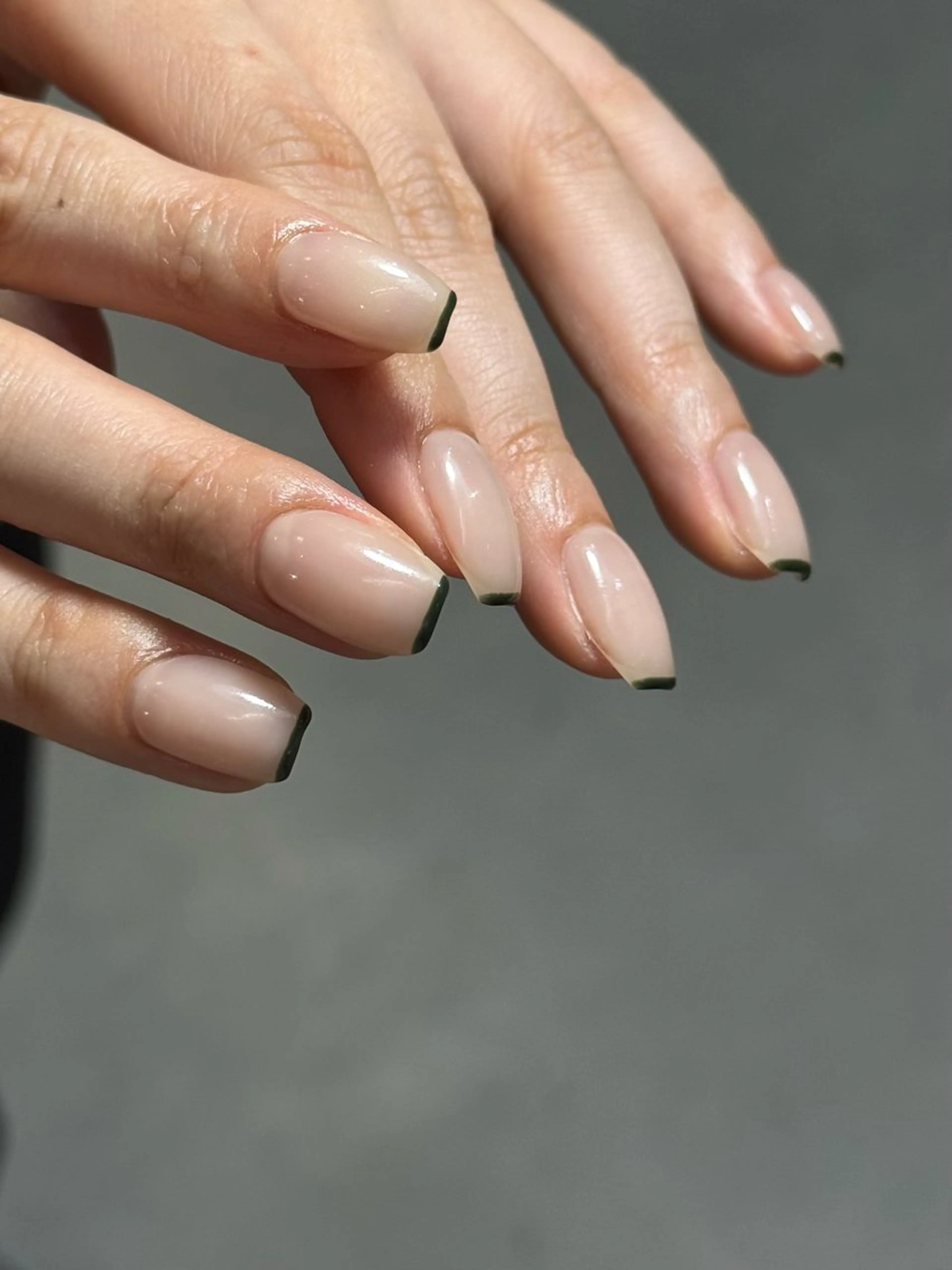 ネイル フレンチネイル ハンドネイル MISATO ネイリスト福岡/薬院のネイルデザイン