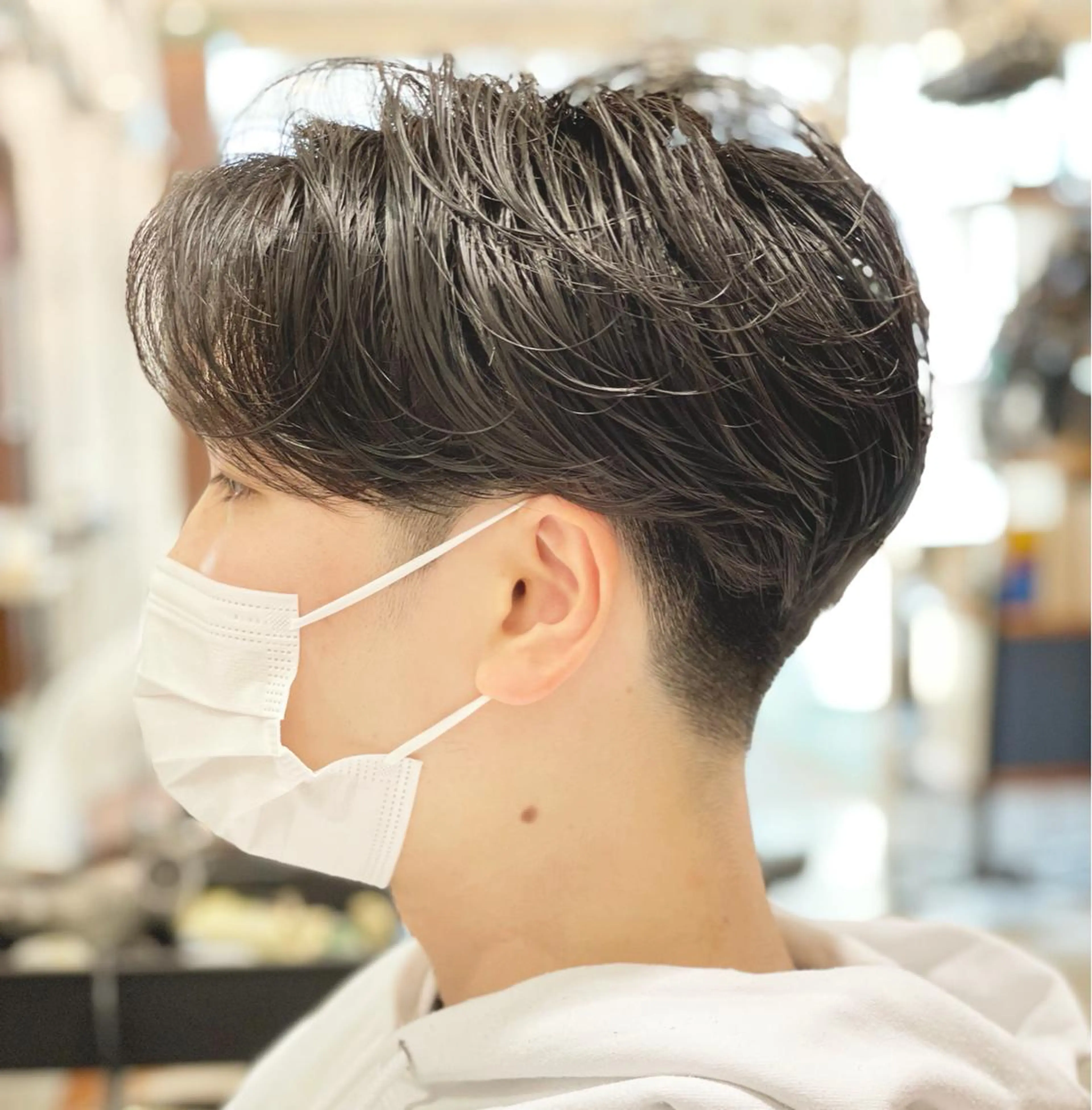 ショート パーマ 切りっぱなしボブ ショートボブ ハンサムショート 丸みショート ボブ カット パーマ トリートメント ショートボブ髪質改善 縮毛矯正のプロ山道潤のヘアスタイル