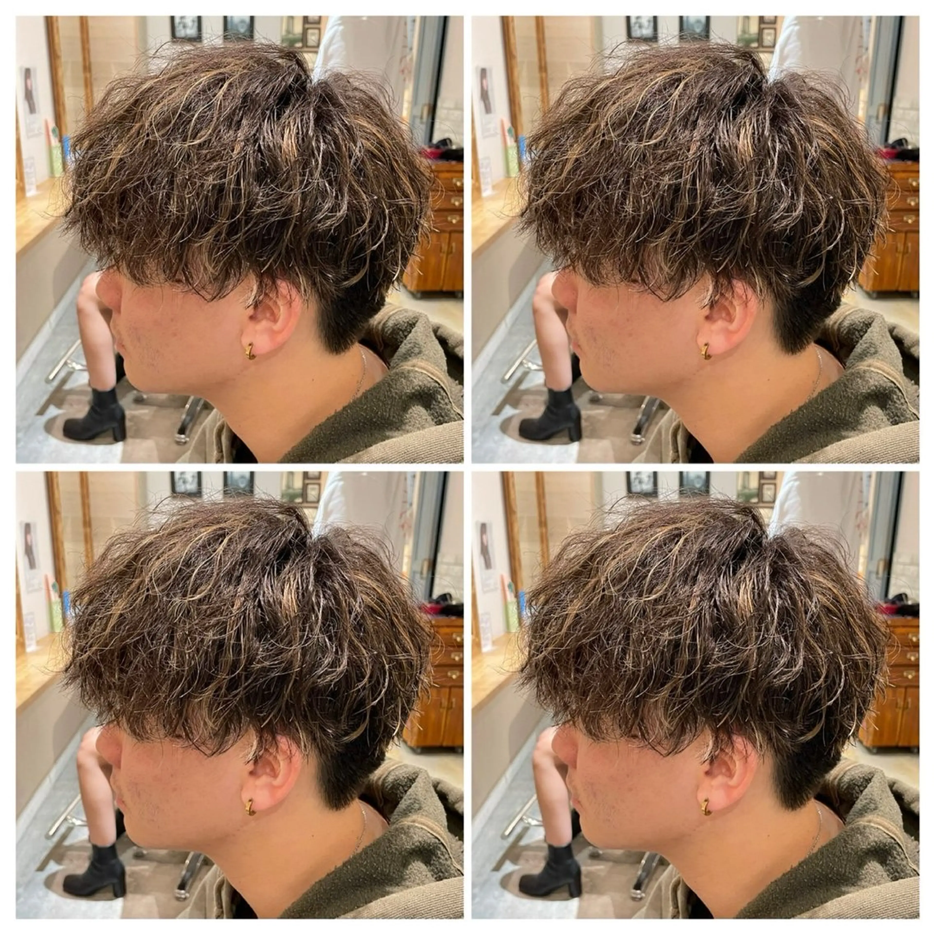 パーマ メンズ 💈メンズパーマ特化 店長望月謙二郎💈のヘアスタイル