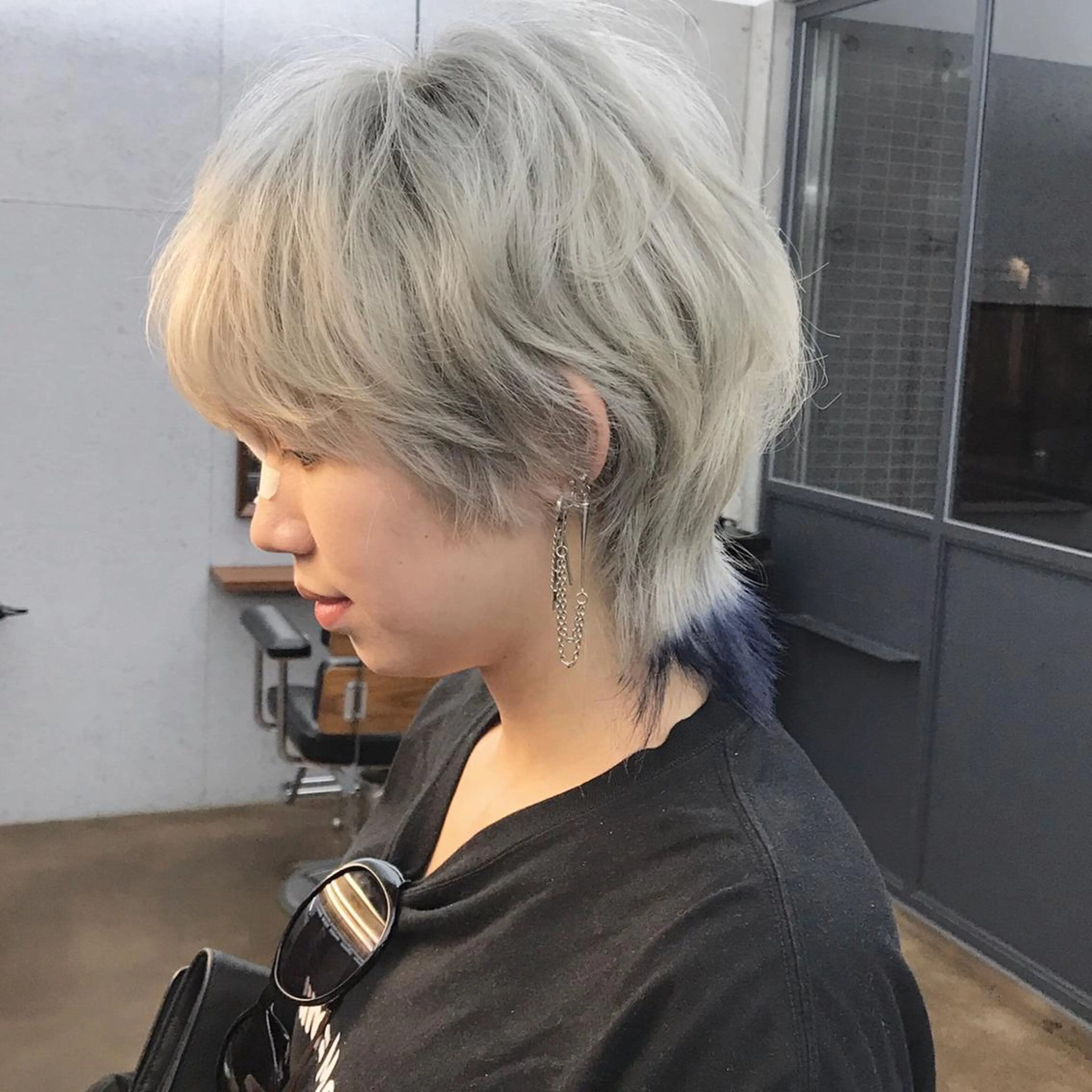 ショート カラー メンズ メンズウルフカット ショートヘア ウルフカット カット ヘアカラー トリートメント ヘアセット ✂︎ウルフ・ショート ✂︎MIKUNIのヘアスタイル