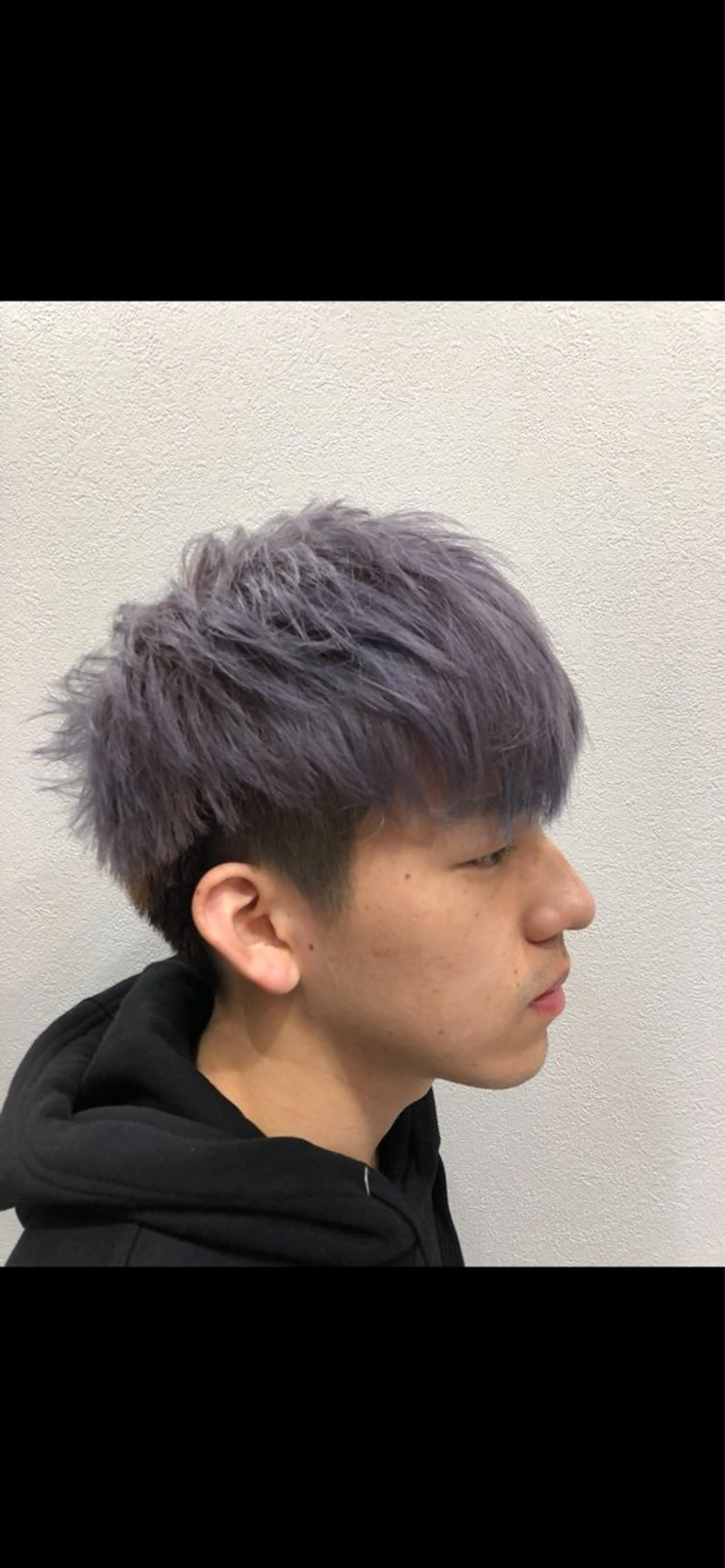 カラー メンズ メンズブリーチ ブリーチ ラベンダーカラー ハイトーン/似合わせ 🎗️山内のヘアスタイル