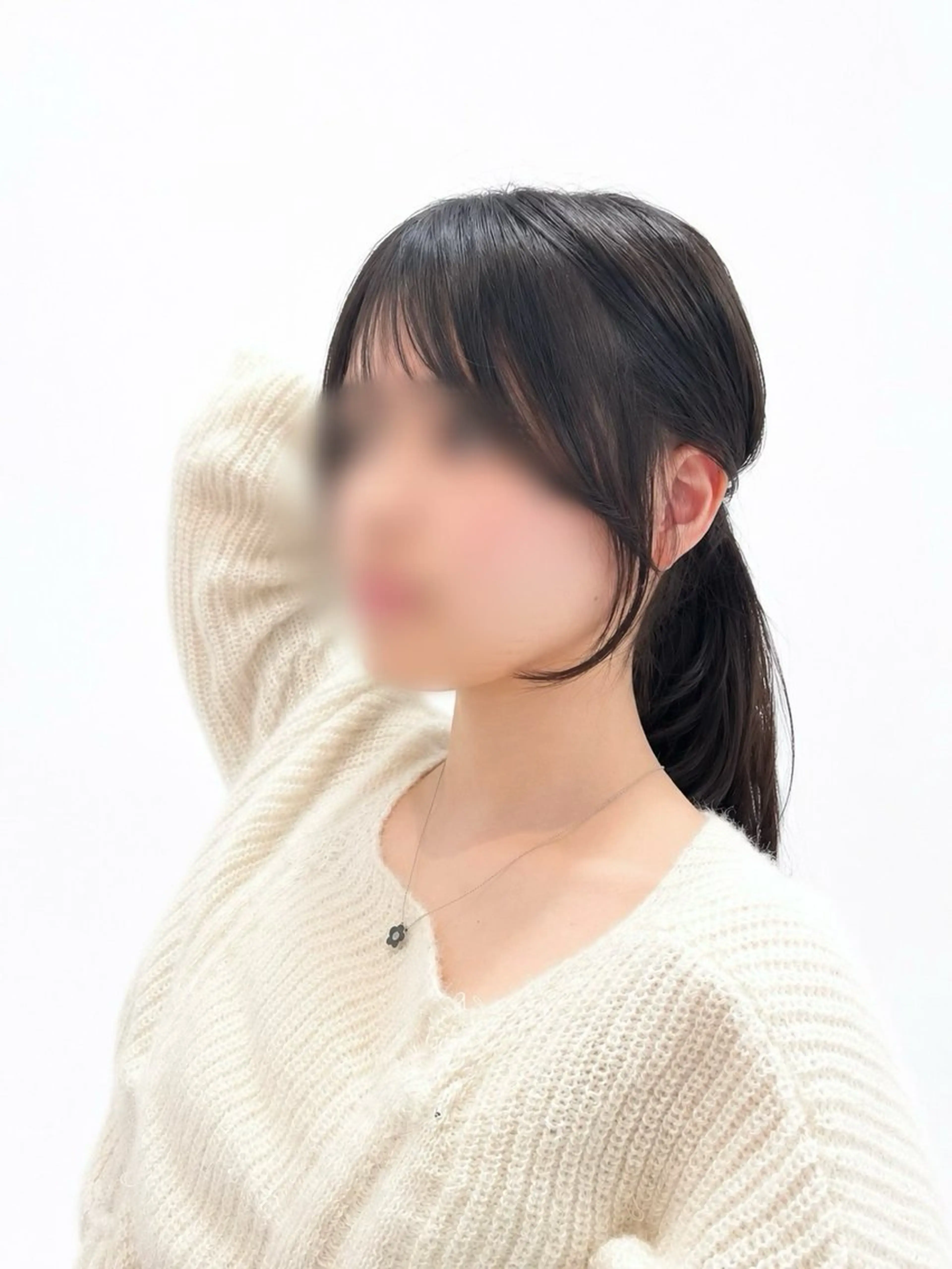 ロング サイドバング カット 艶髪/レイヤー/ ツグミのヘアスタイル