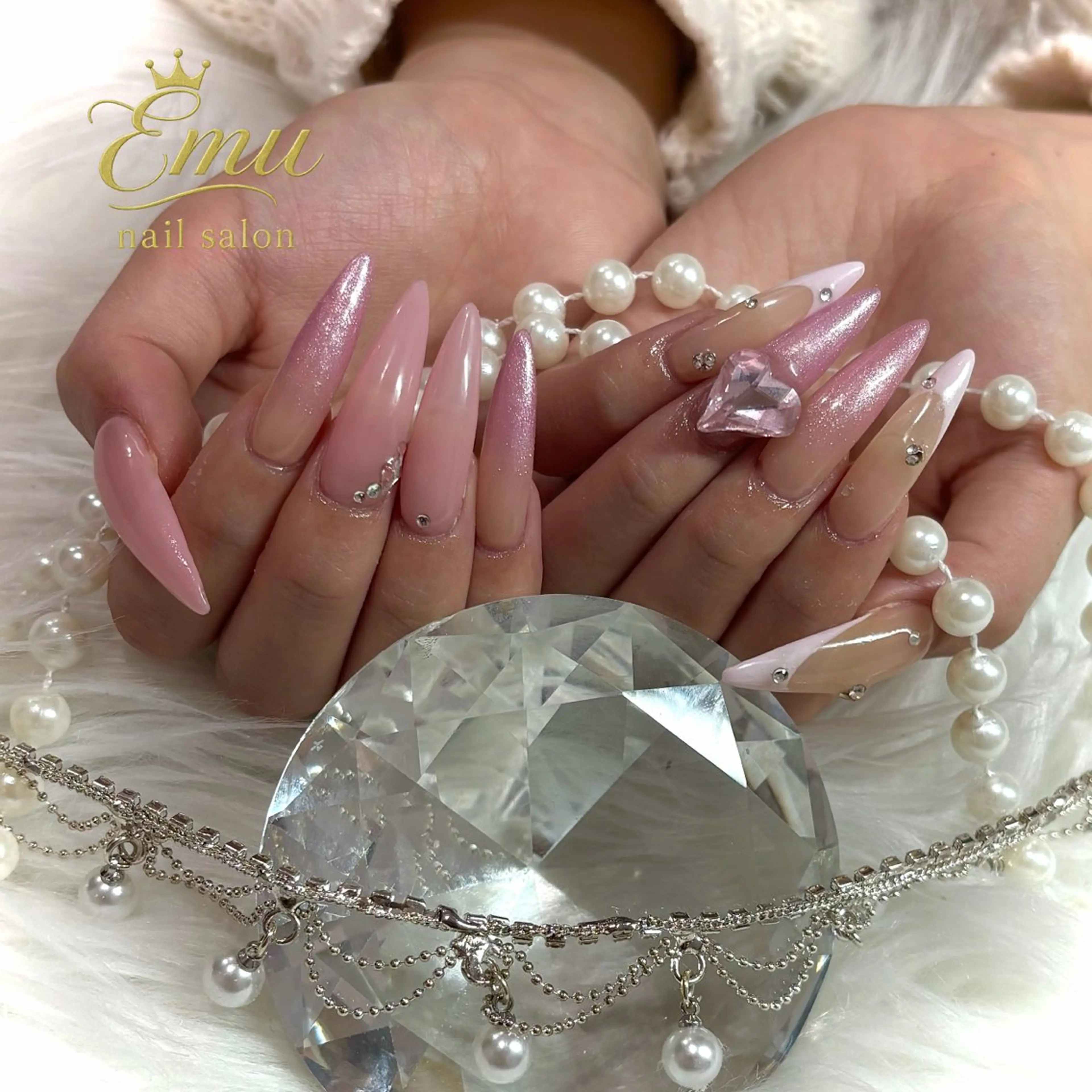 ネイル ハンドネイル nail salon Emu所属・【Emu】 MOMOKAのネイルデザイン