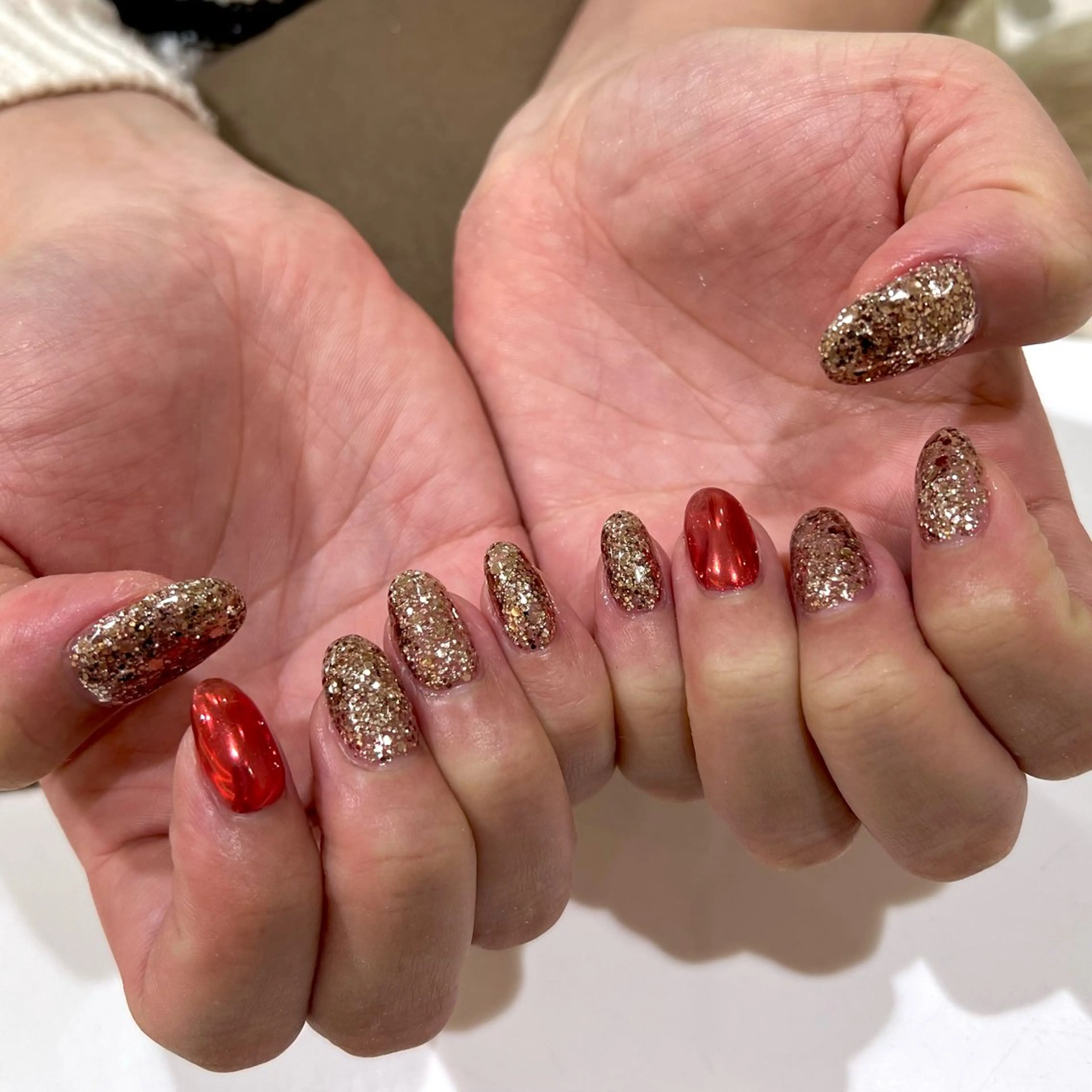 ネイル アートネイル ワンカラーネイル 田中 夏海のネイルデザイン