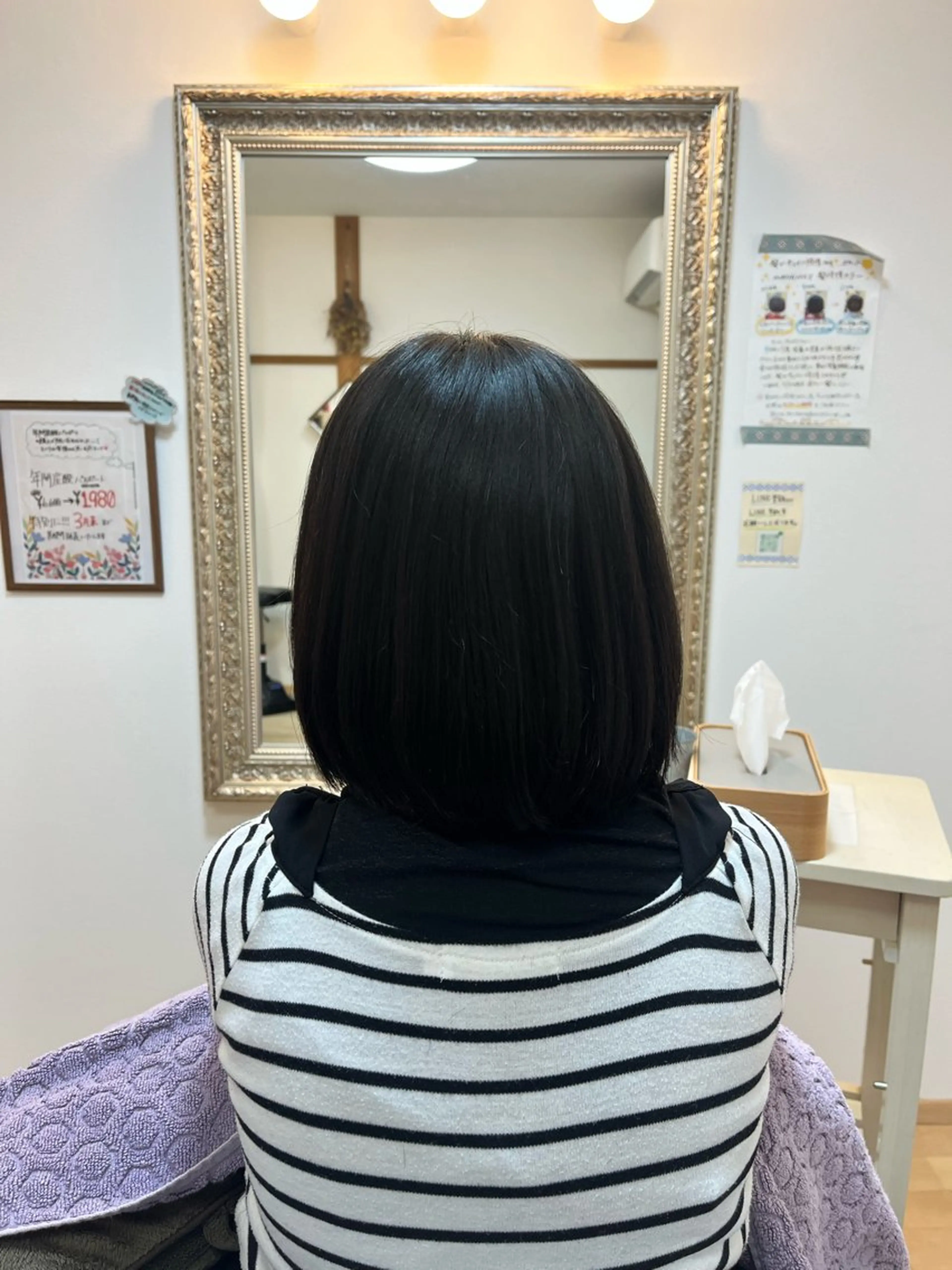 ショート キッズ MoMO北三条駅 ꕤ︎︎·͜·さとうのヘアスタイル