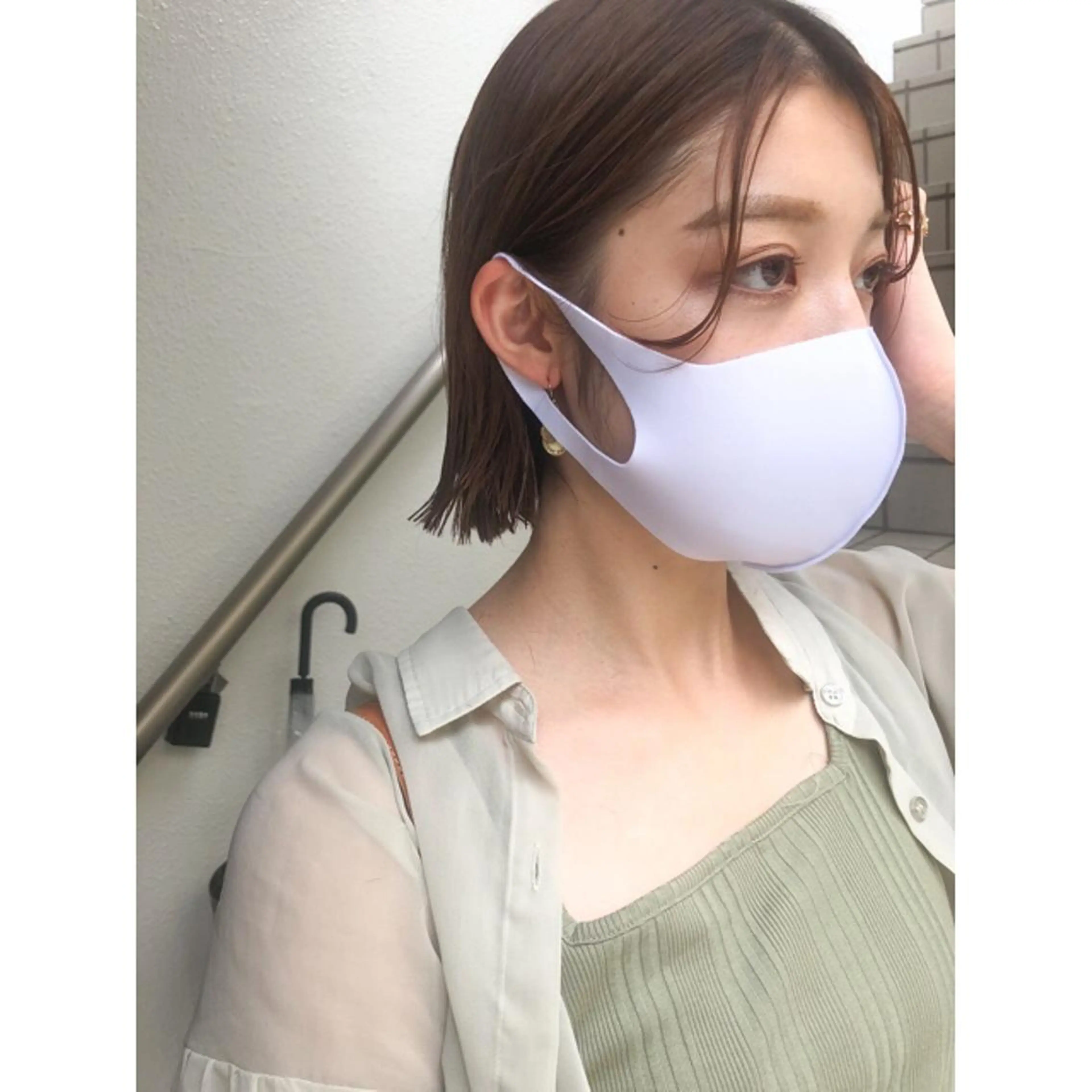 ショート ボブ 🌈圧倒的デザイン パーマ　関和希のヘアスタイル