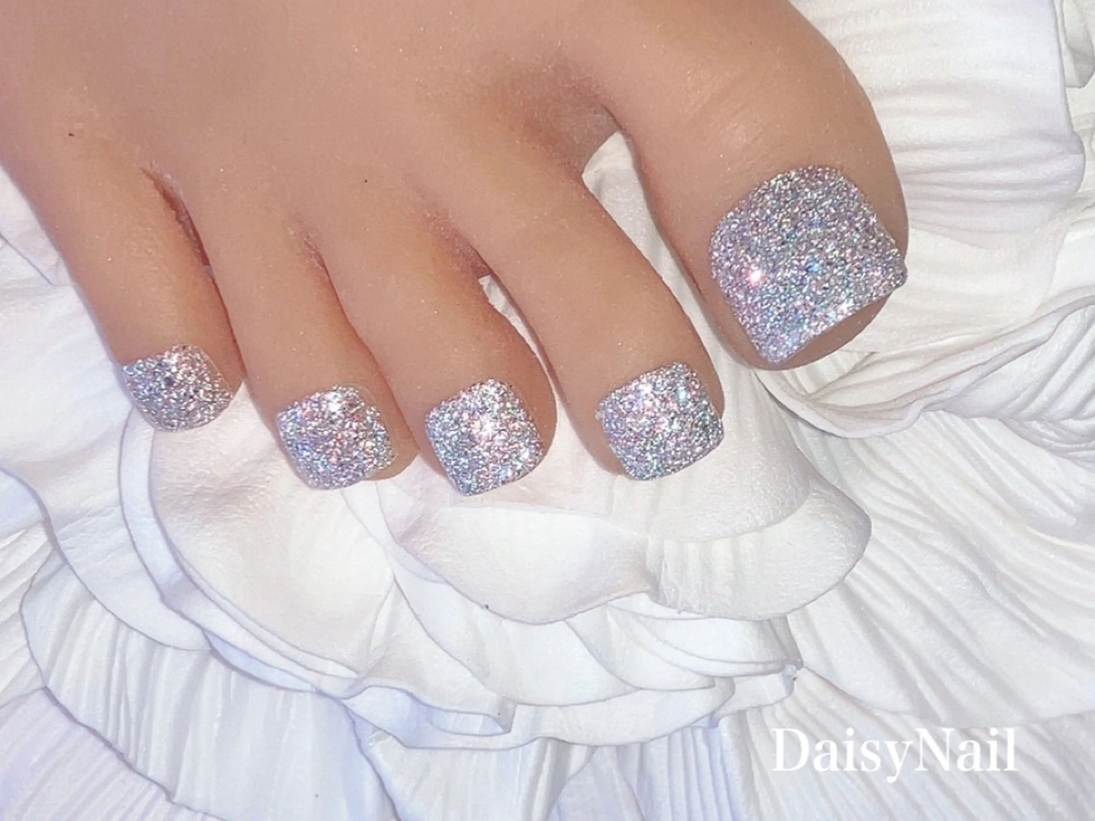 ネイル フラッシュネイル フットネイル Daisy Nail所属・Daisy Nailのネイルデザイン