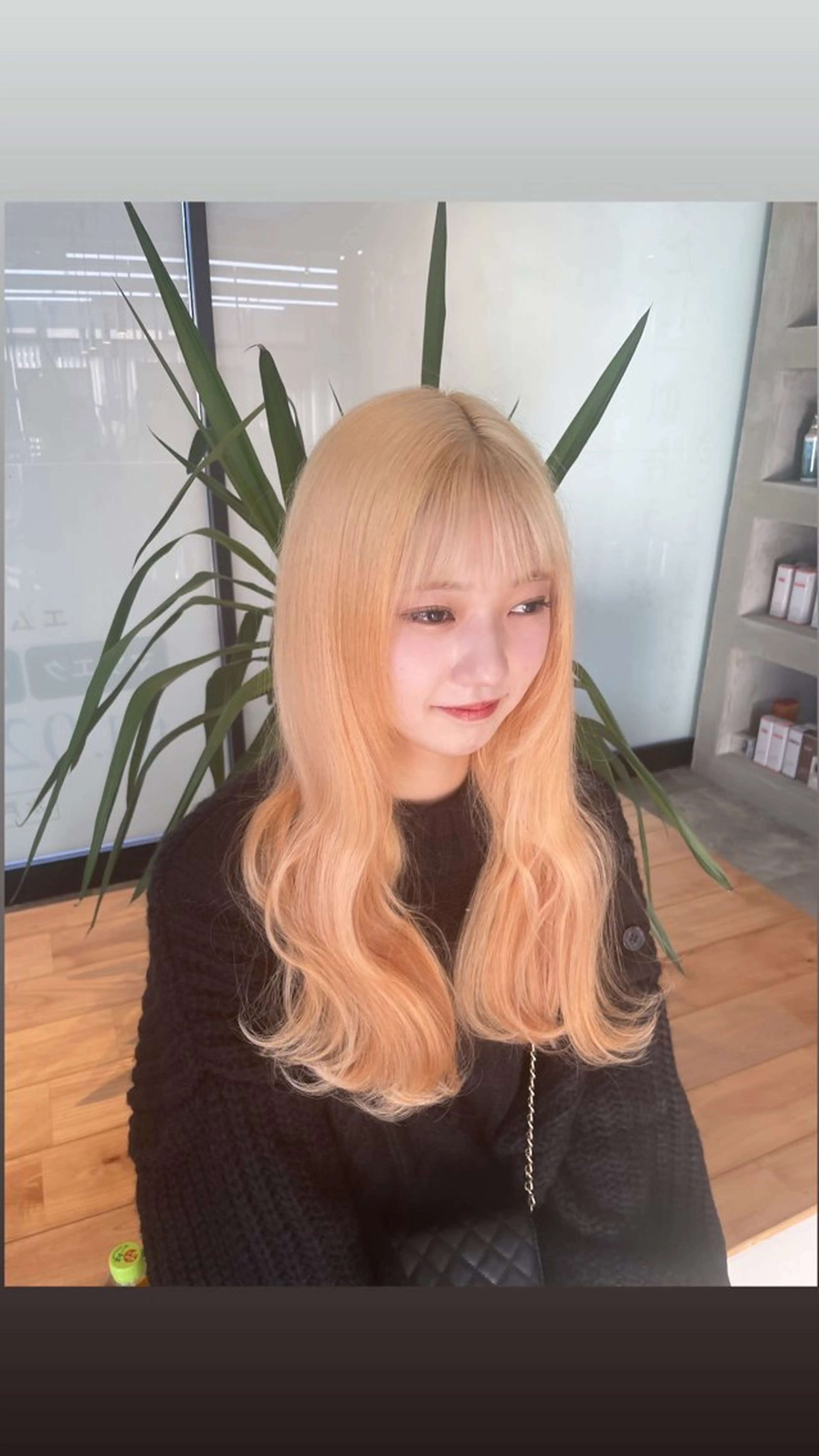 セミロング ブリーチカラー特化 ✨️永井諒のヘアスタイル