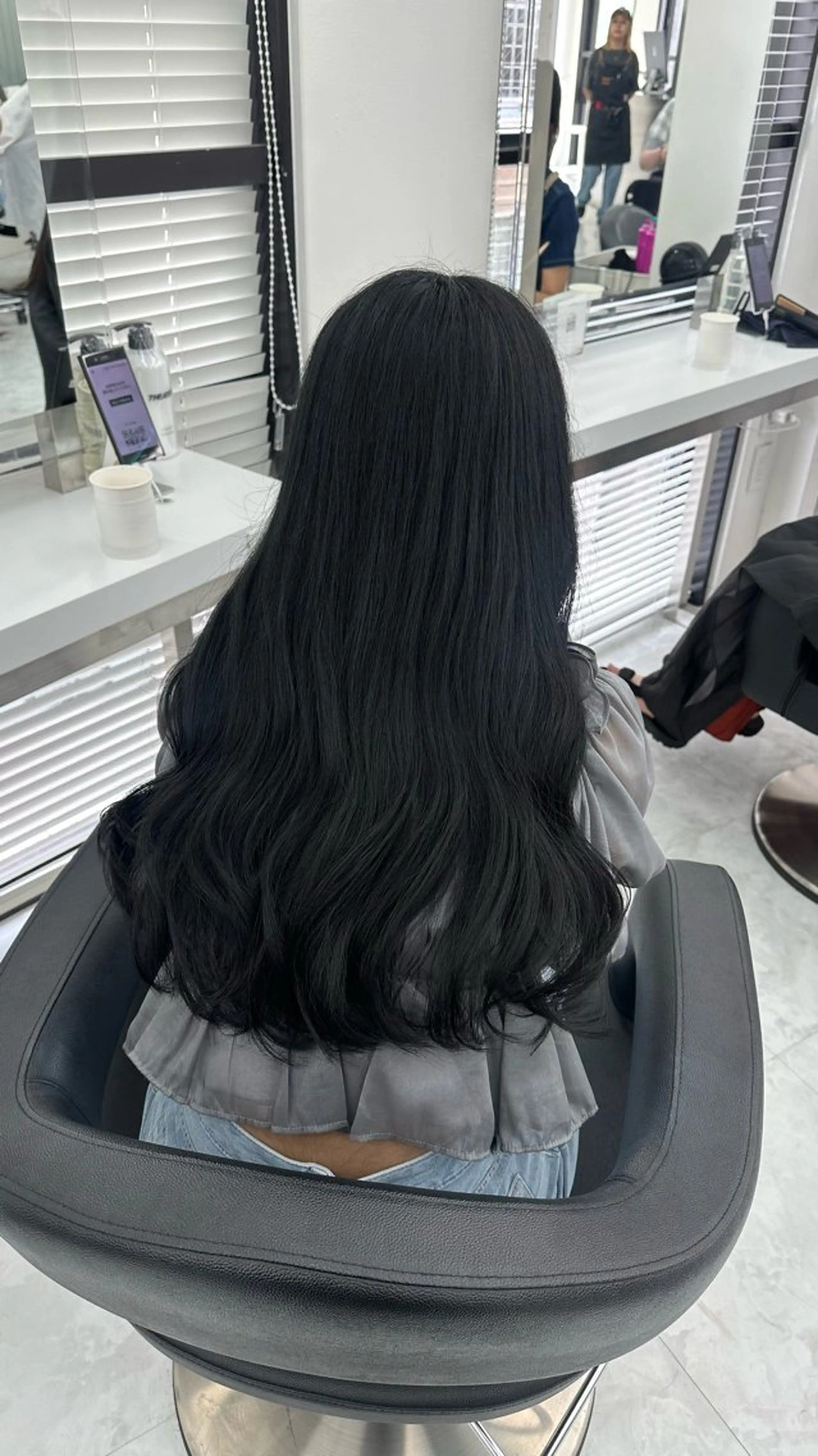 ロング カラー ヘアカラー トリートメント ヘッドスパ ヘアセット 似合わせstyle ❤︎misaki❤︎のヘアスタイル