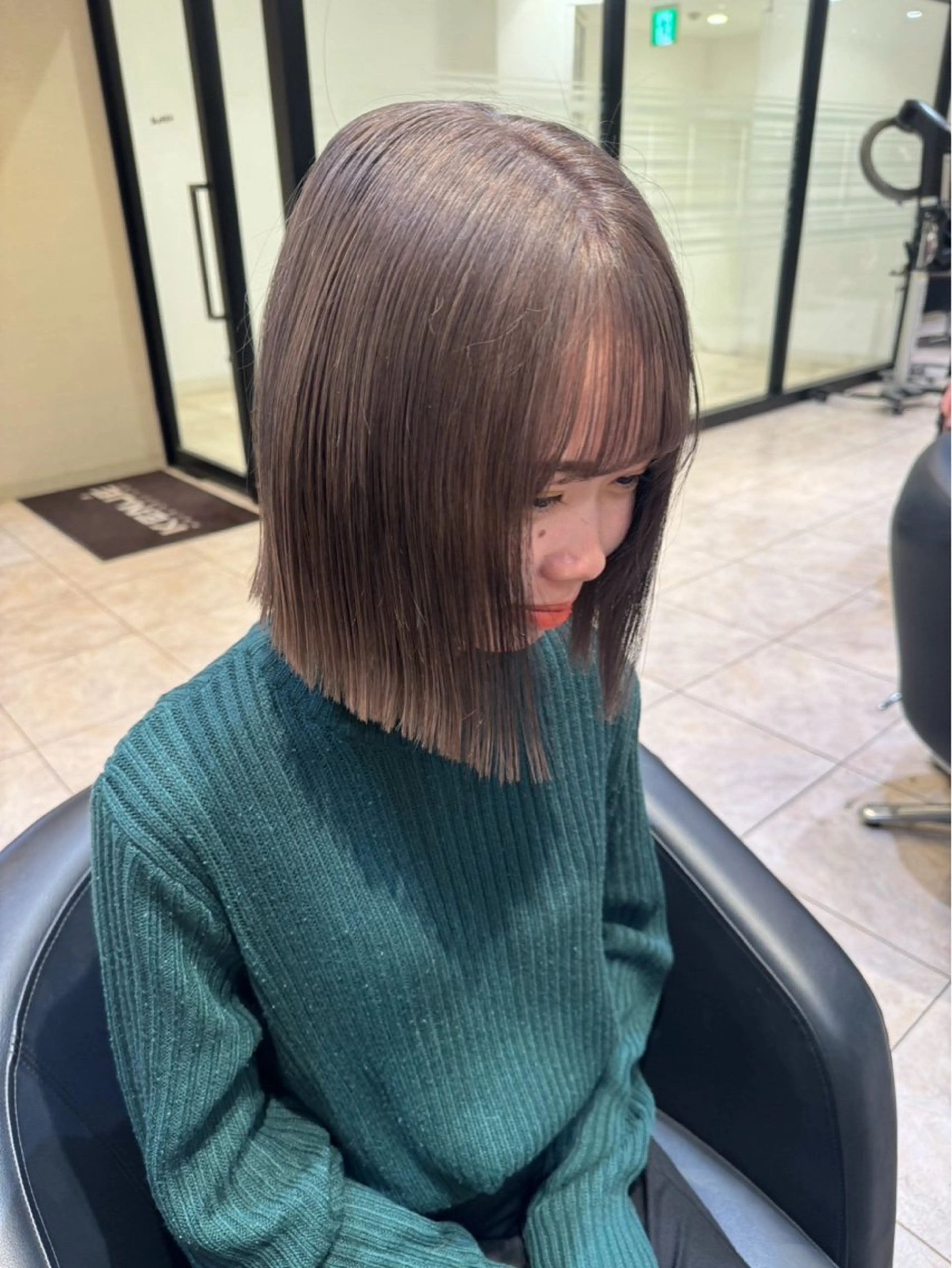 【梅雨撃退☔️】前髪縮毛　＋　前髪カットの写真