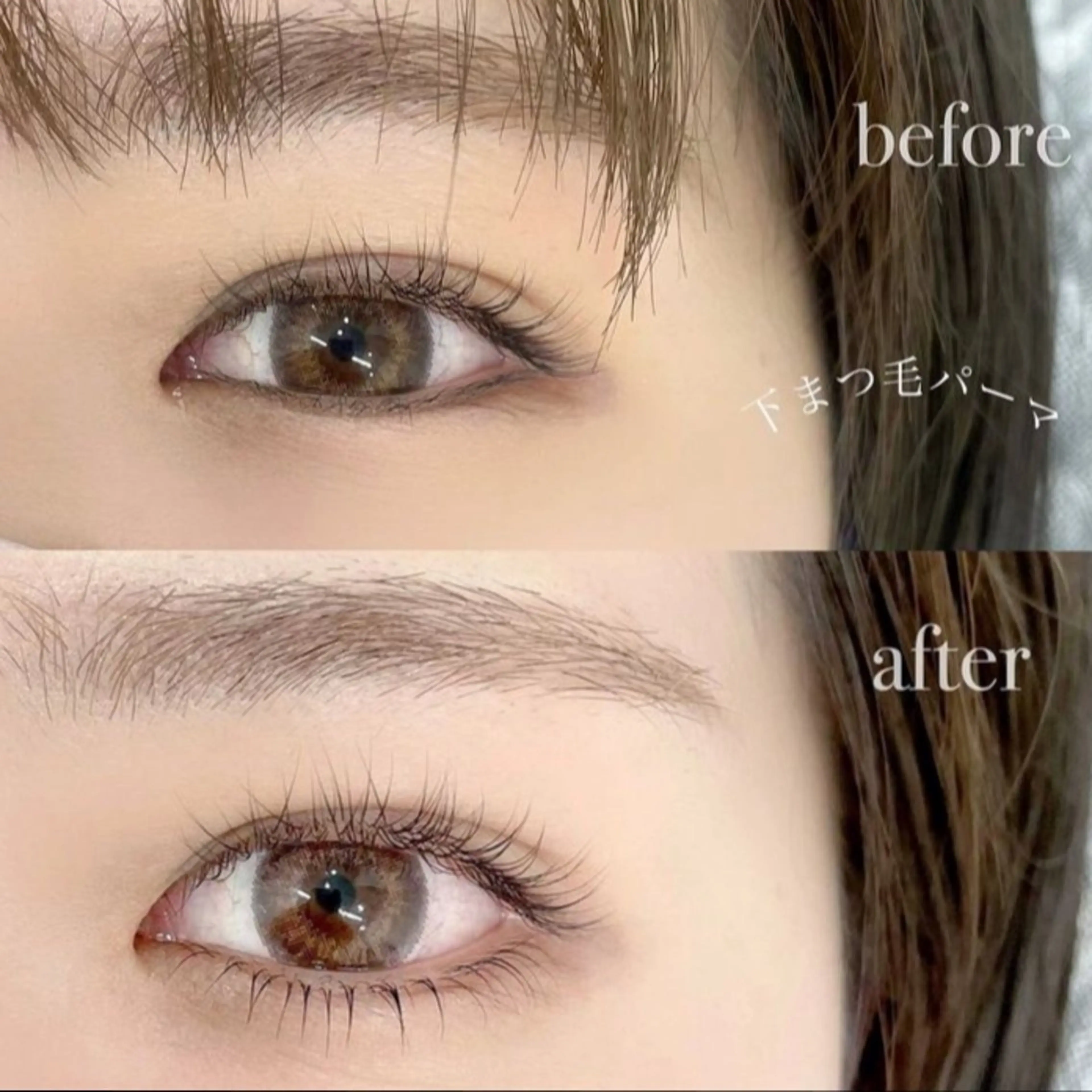 マツエク・マツパ まつげパーマ 下まつげエクステ carrefour Noa 小倉店のマツエク・マツパデザイン