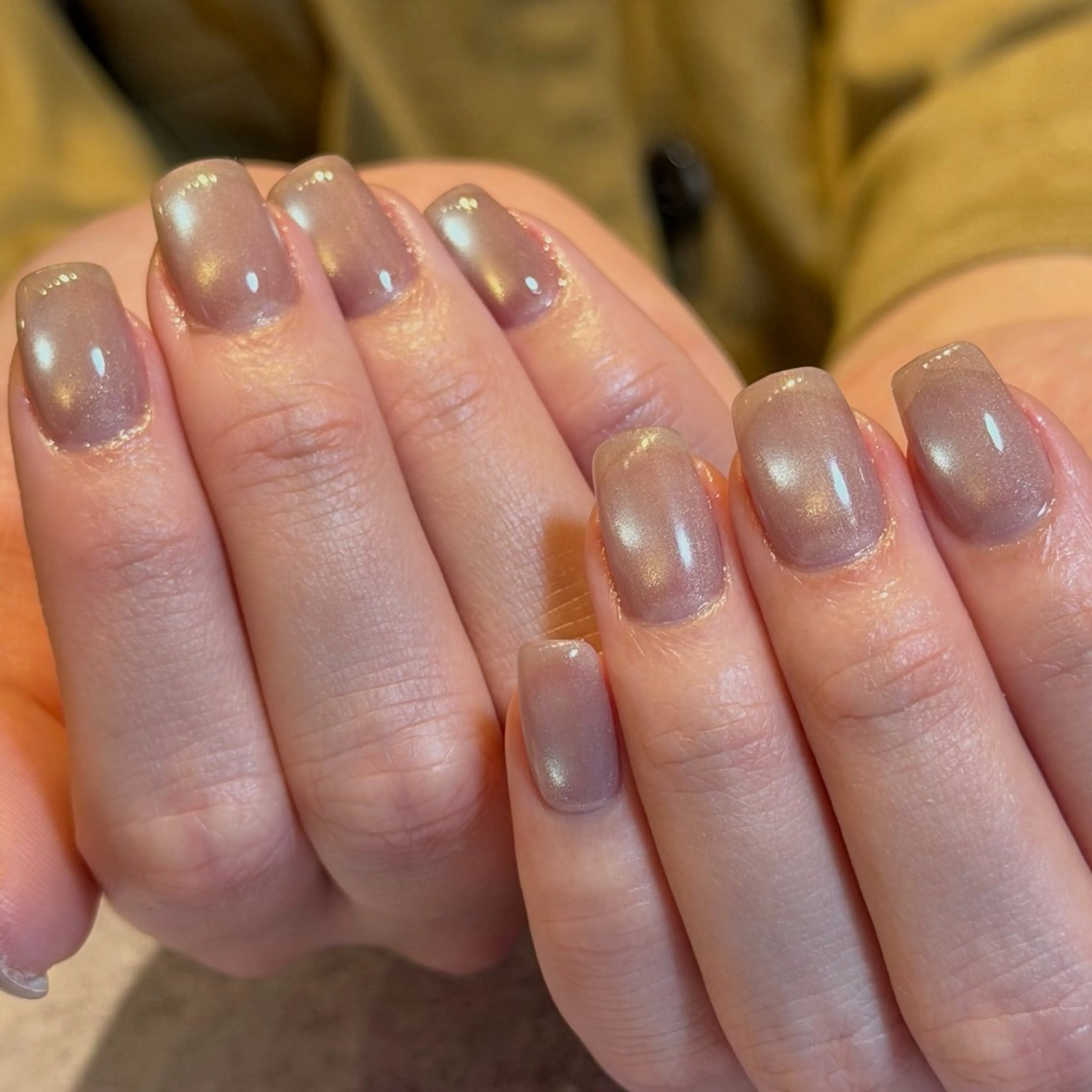 ネイル クリアネイル フラッシュネイル フラッシュマグ フレンチネイル マグネットネイル Luana nailのネイルデザイン