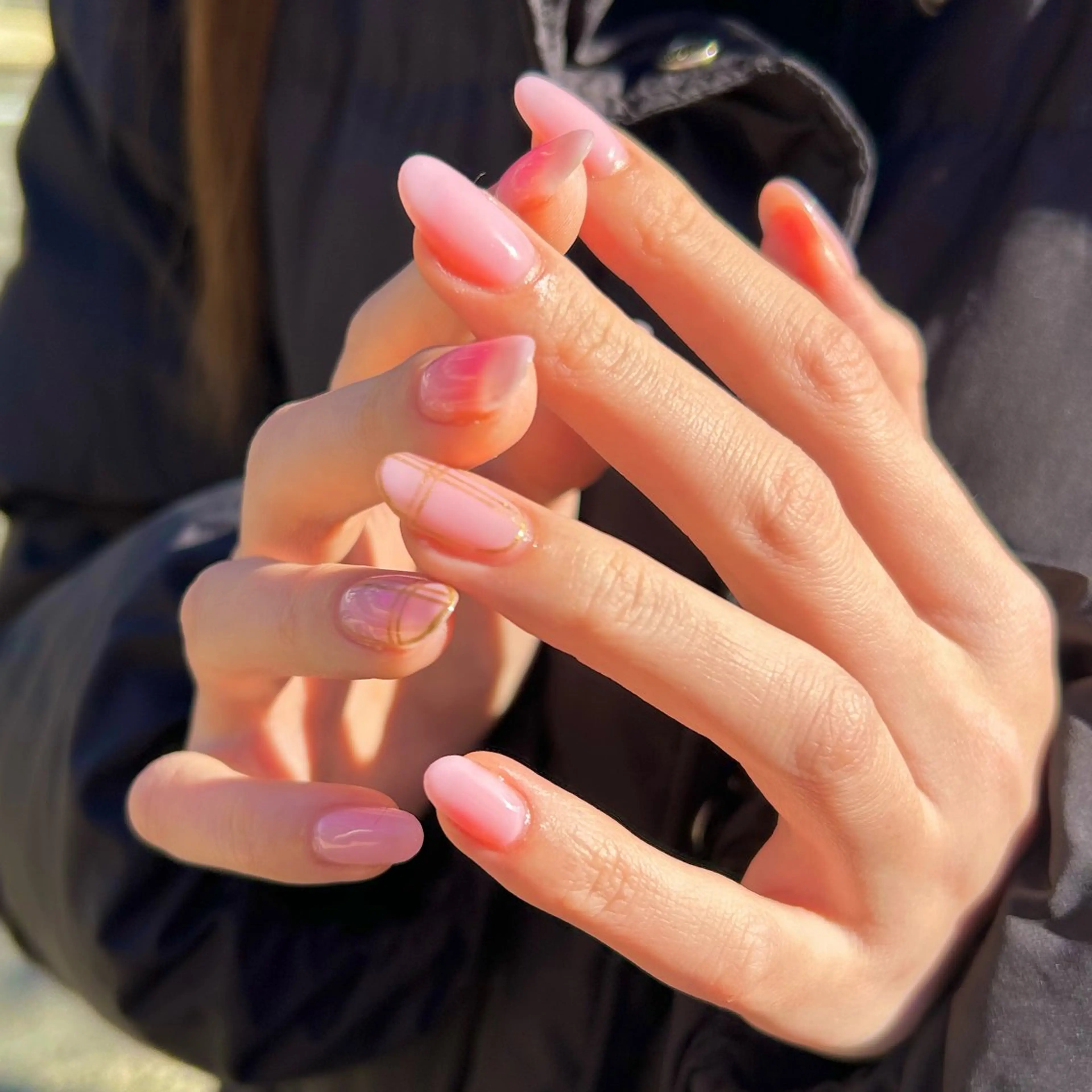 ネイル アートネイル ショコラ 【hachi🌿】のネイルデザイン