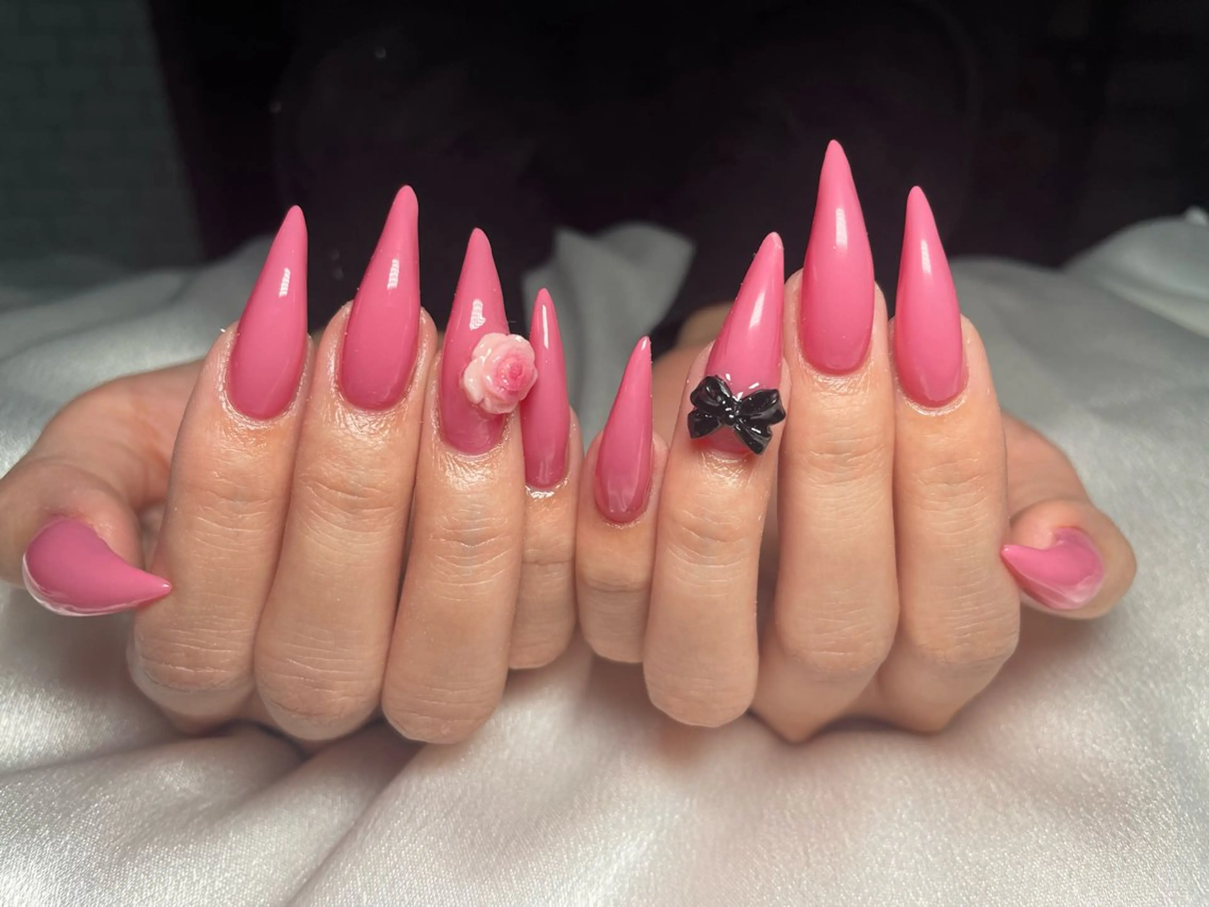 ネイル ピンク Nyna nail Chiakiのネイルデザイン