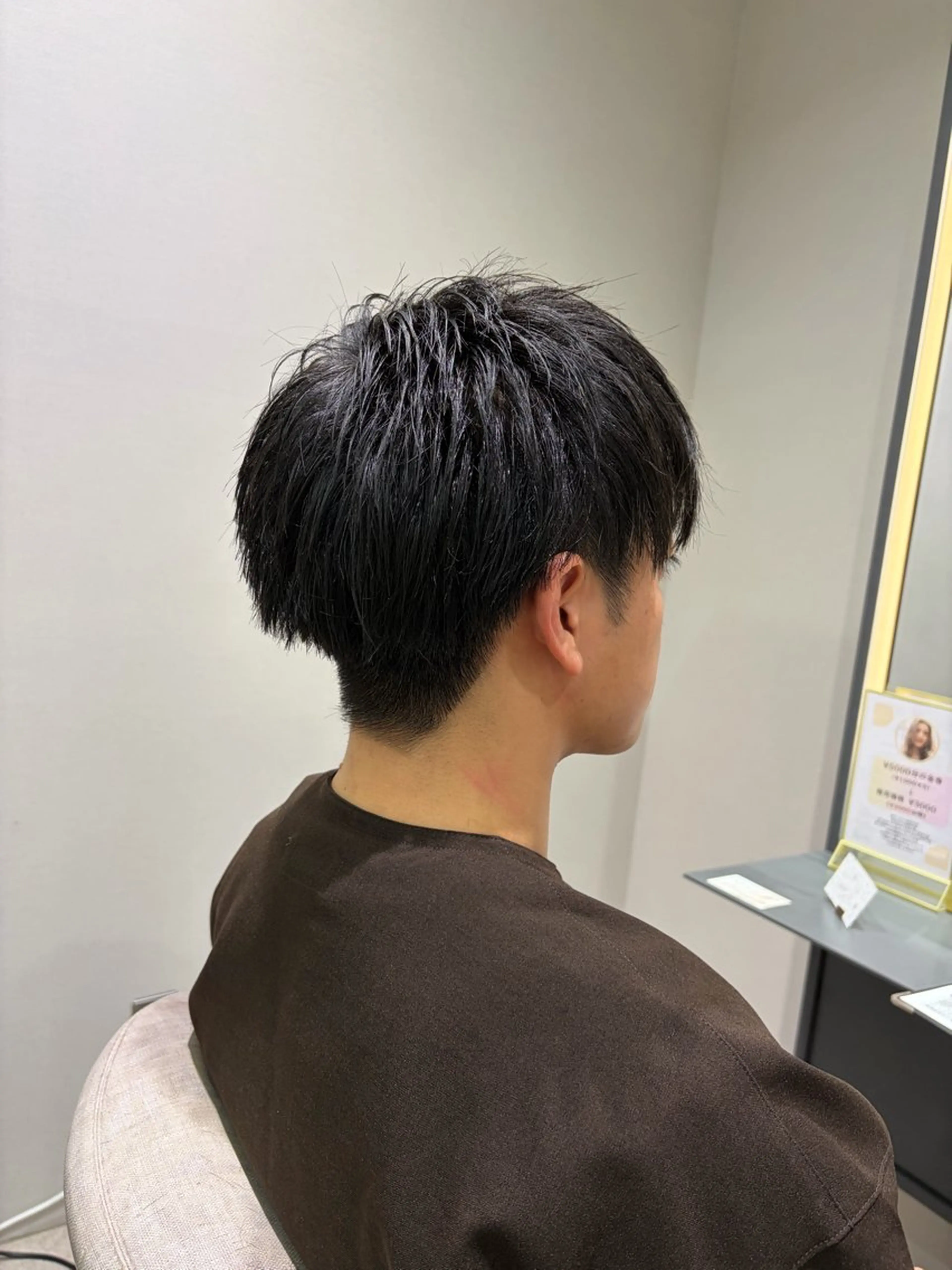 メンズ カット 平日カットモデル 高岡/山崎開世のヘアスタイル