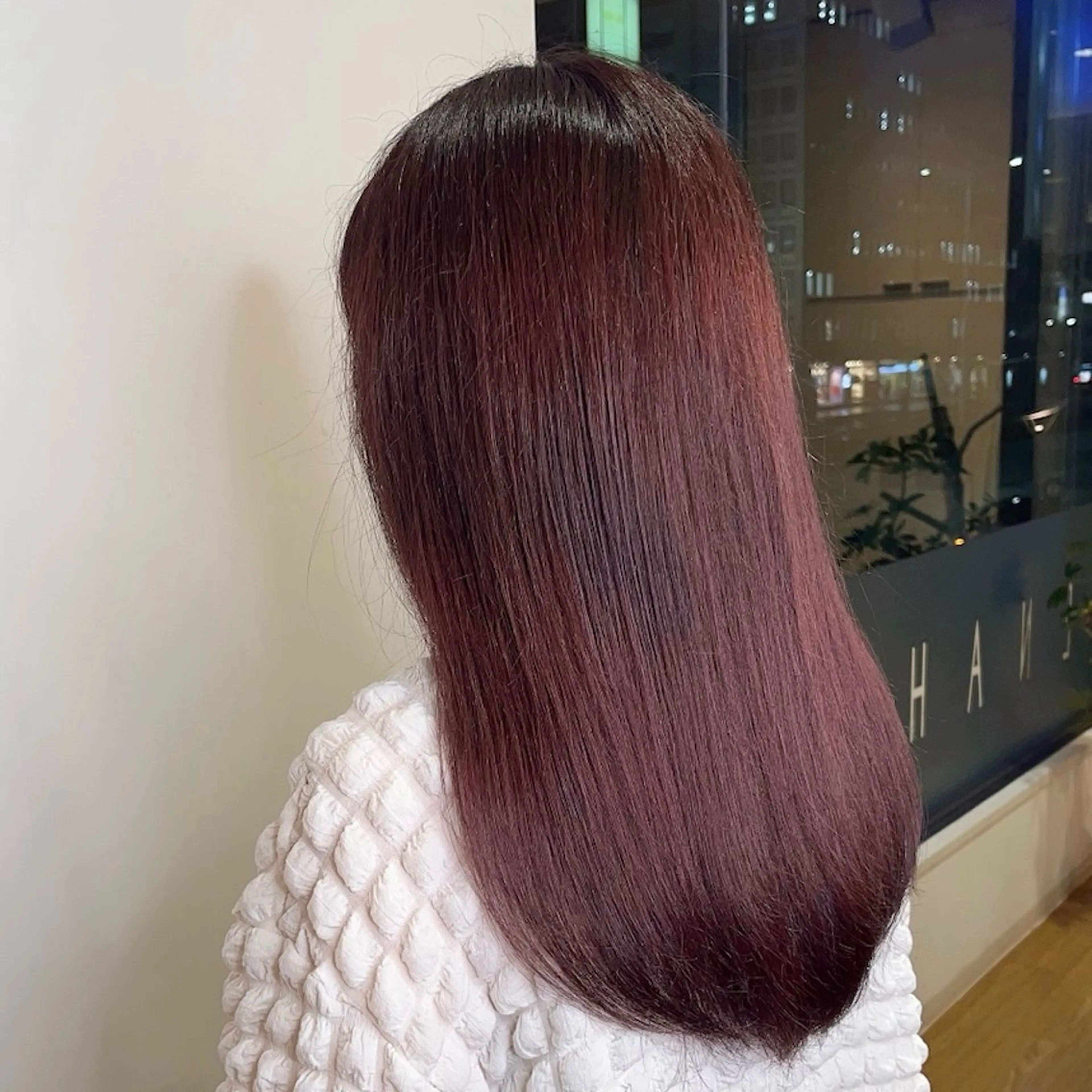 カラー ピンクカラー Hz/ヘルツ SHIHOのヘアスタイル