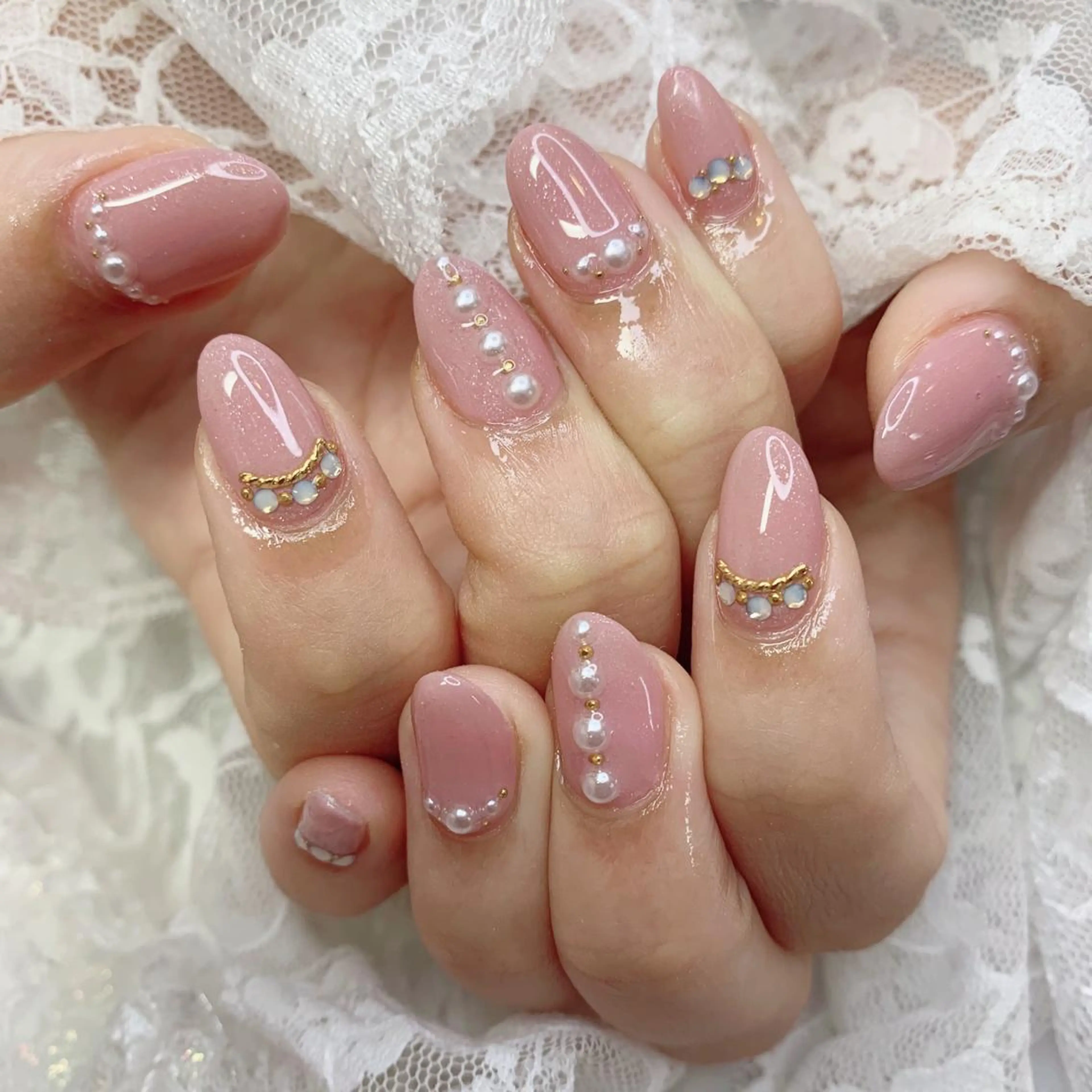 ネイル ハンドネイル La neige* yuki 🐩🌙のネイルデザイン