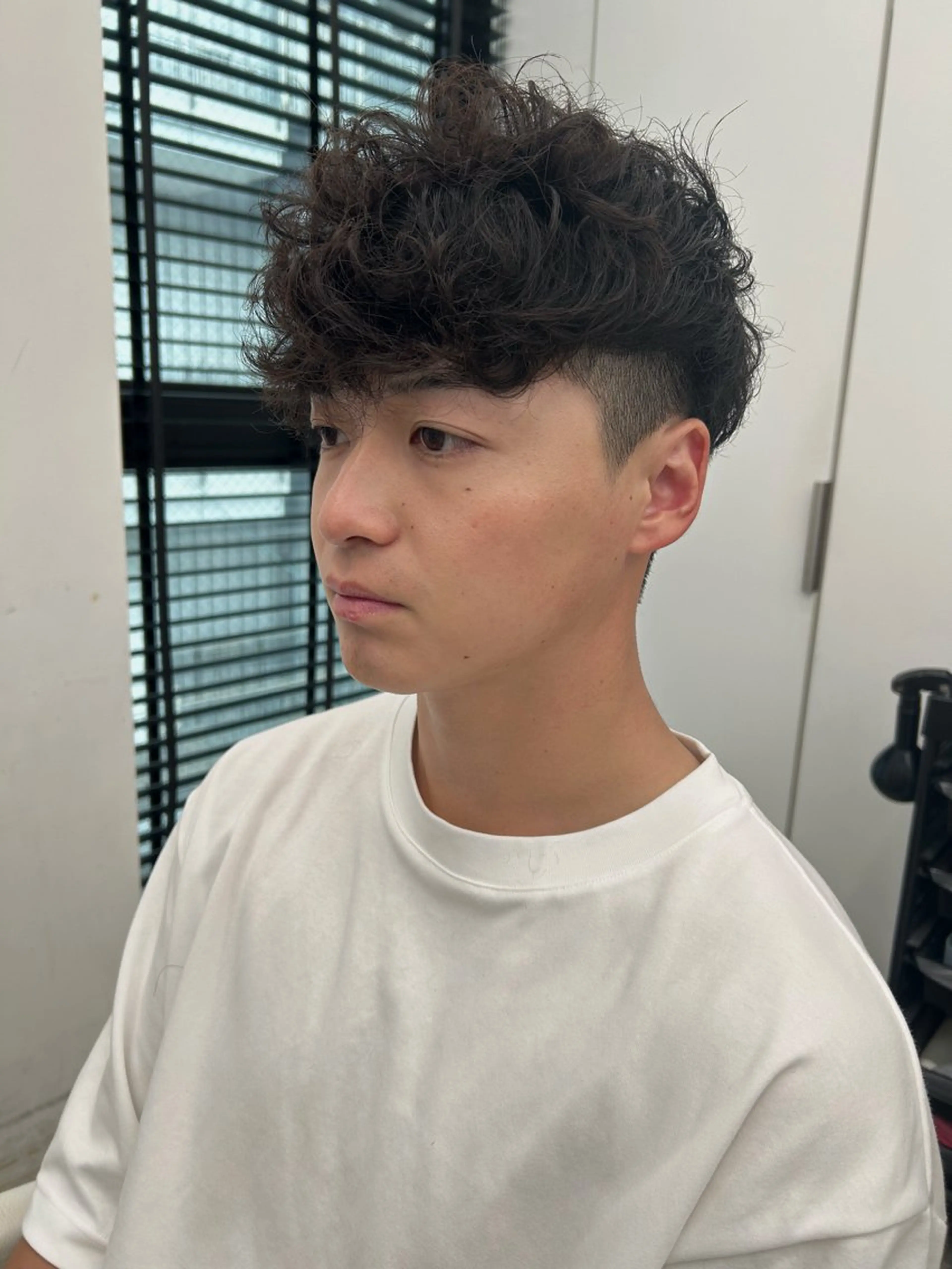 パーマ メンズ カット パーマ 名駅/メンズ特化/ 大人ヘア💗信岡 和のヘアスタイル