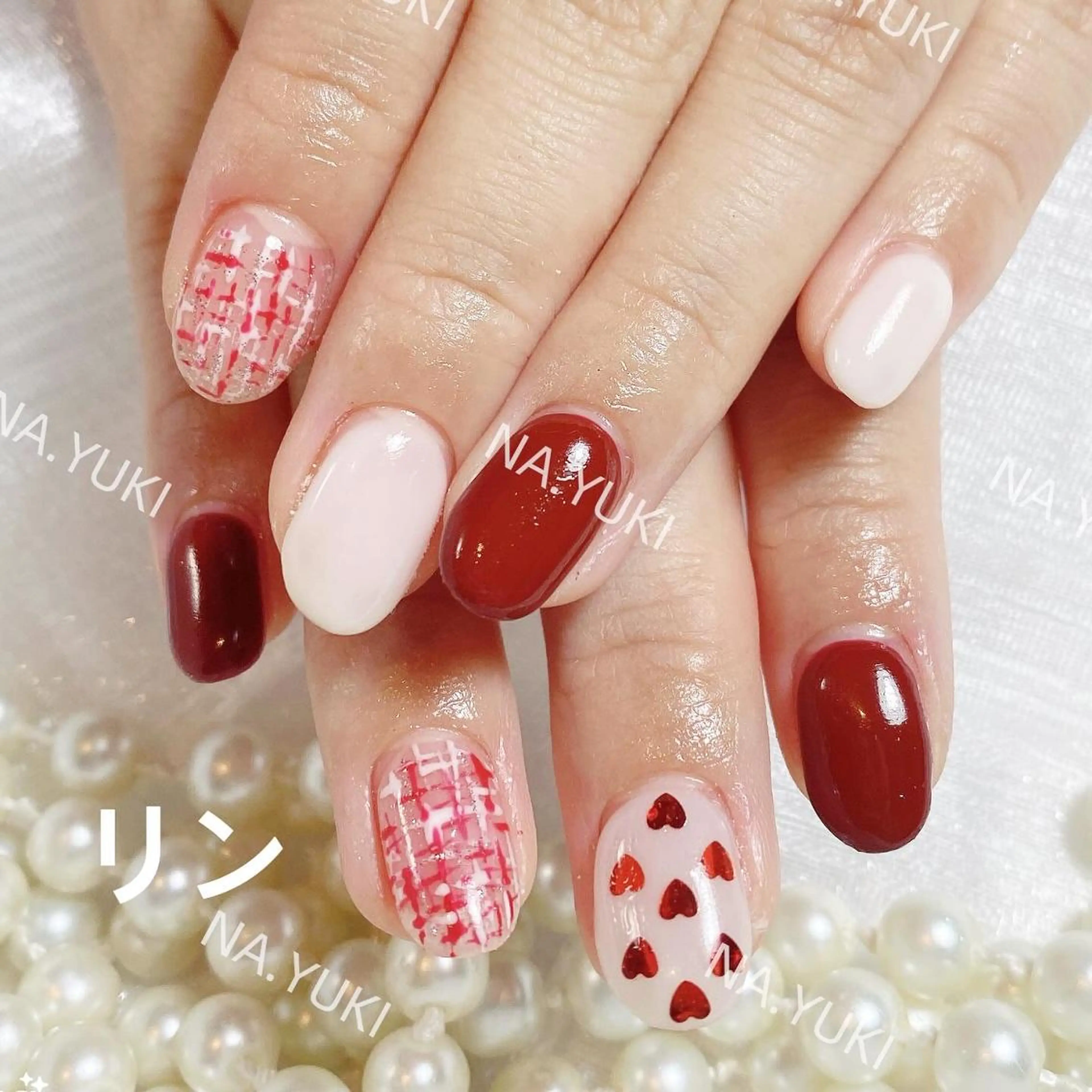 ネイル ハンドネイル ハンドケア YUKI 💗 渋谷店のネイルデザイン