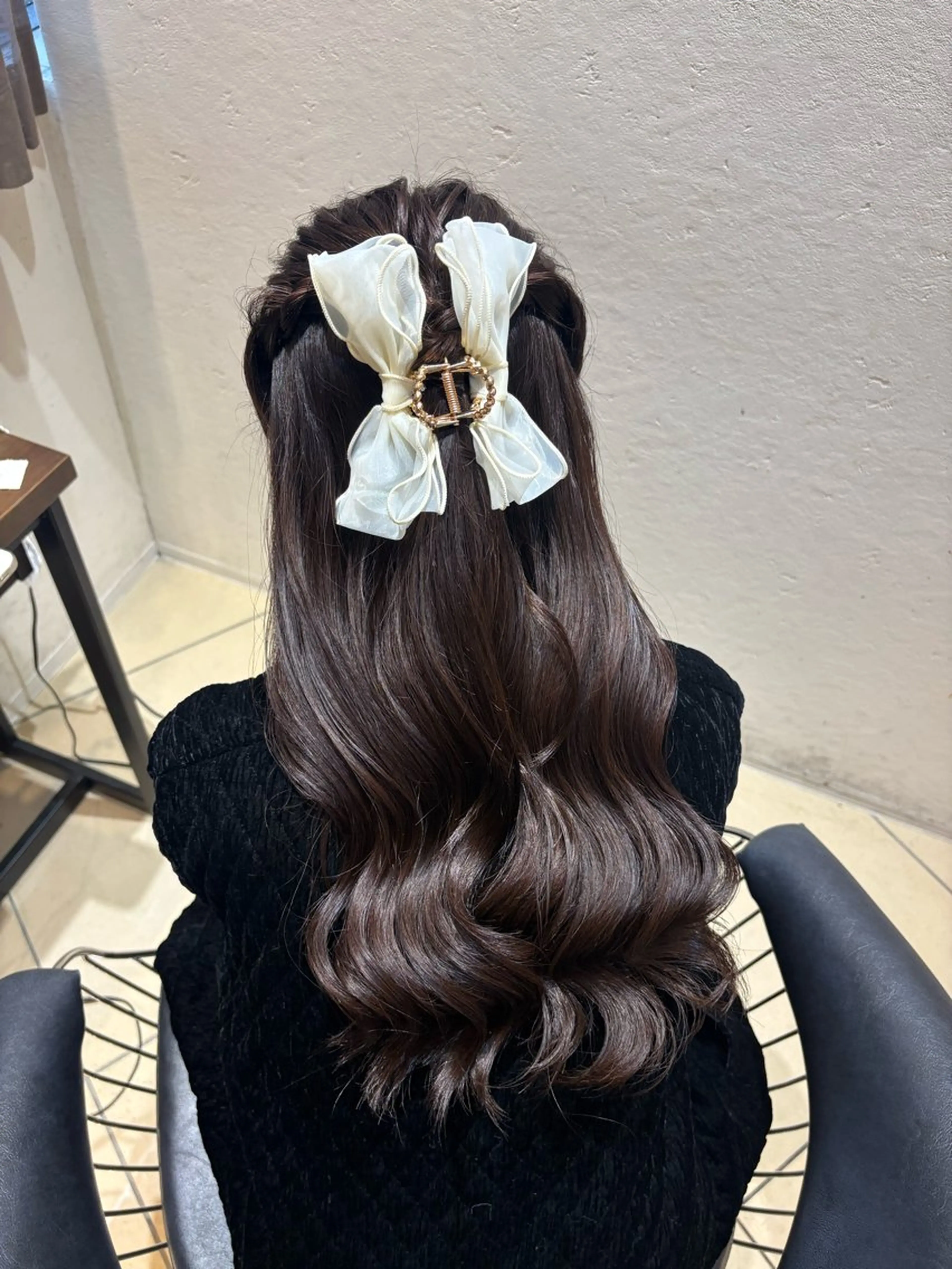 ヘアセット JUNA💜 /韓国 ヘア/艶髪/髪質改善のヘアスタイル