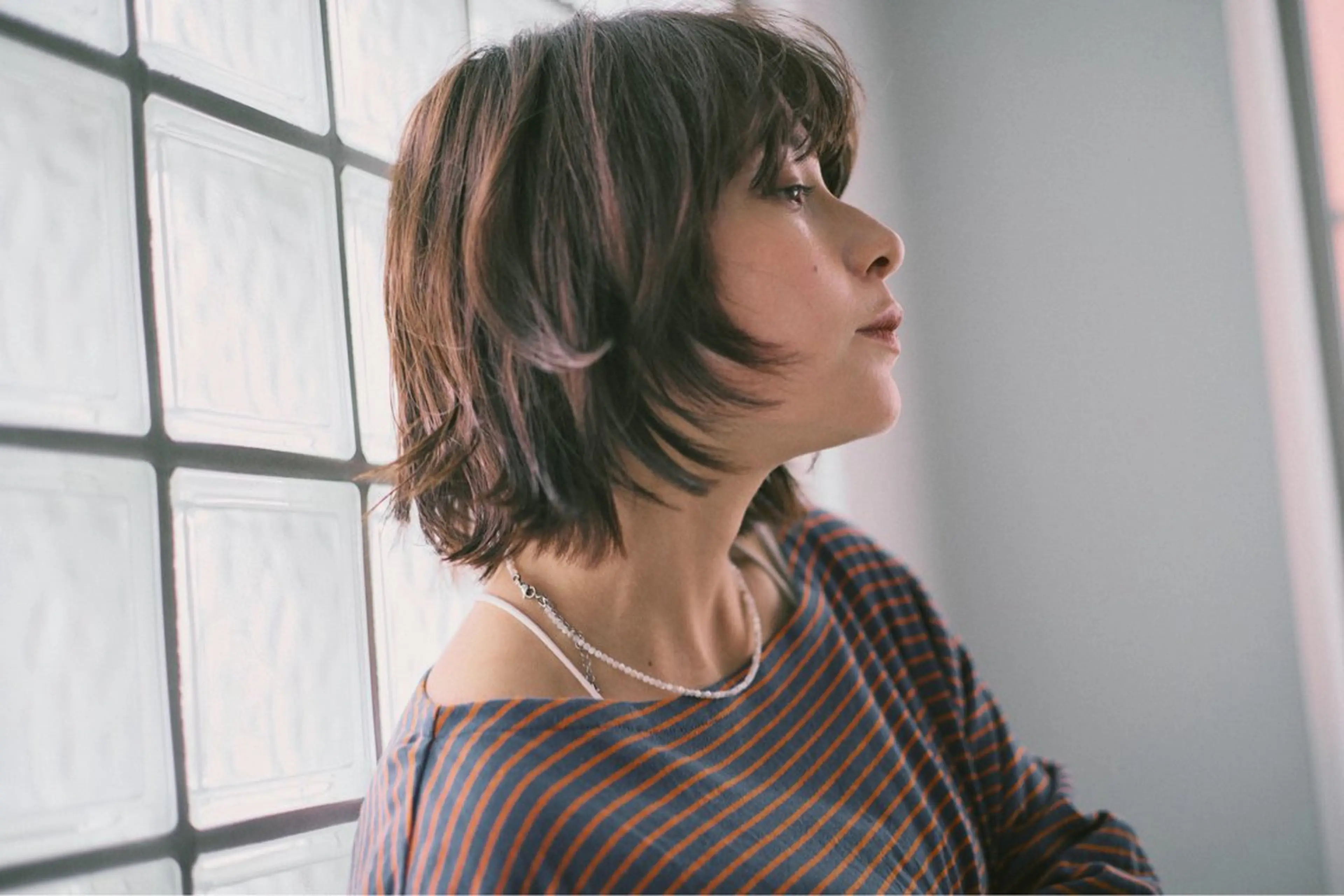 カラー ヘアカラー ナック美容室阿倍野店 リタッチモデル🎀のヘアスタイル