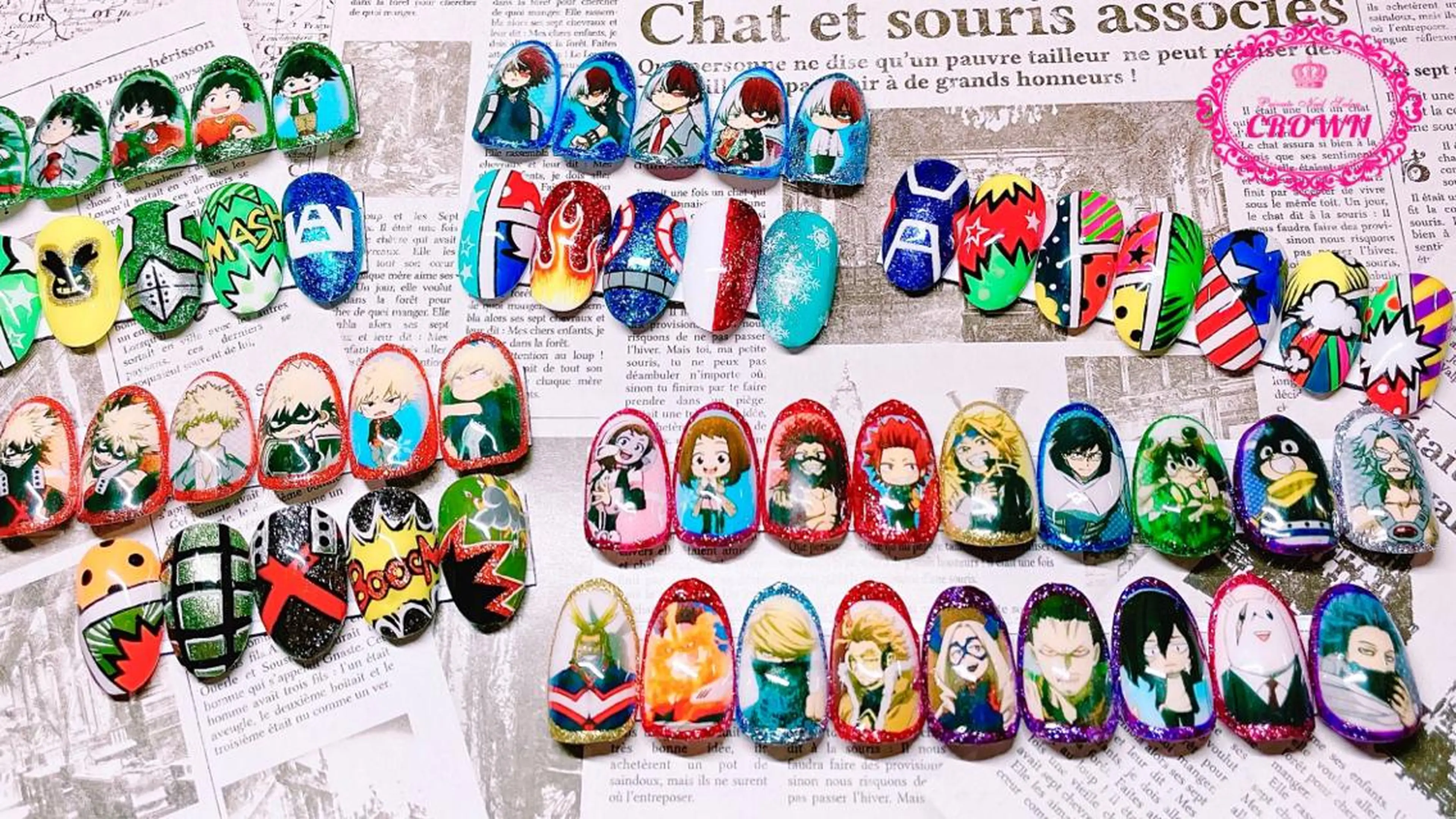 ネイル CROWN プライベートサロンのネイルデザイン