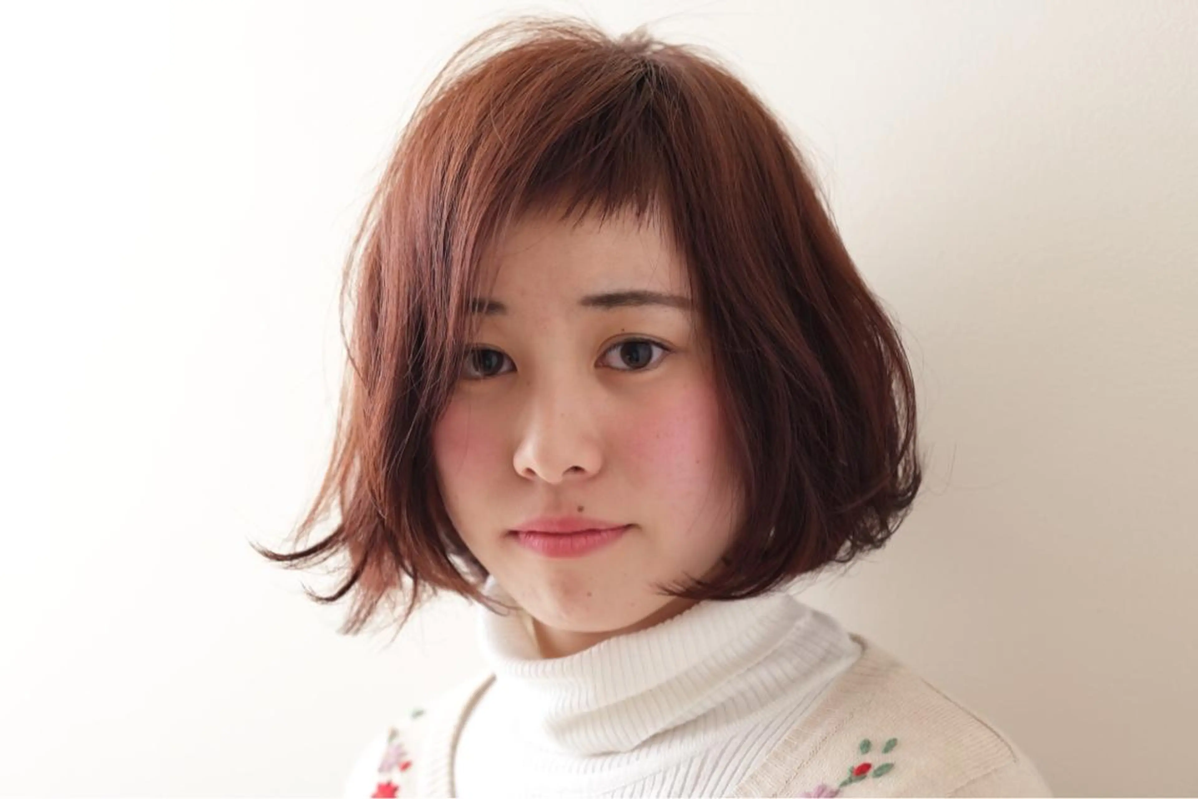 ショート カラー ピンクカラー タジマ ヤスヒサのヘアスタイル