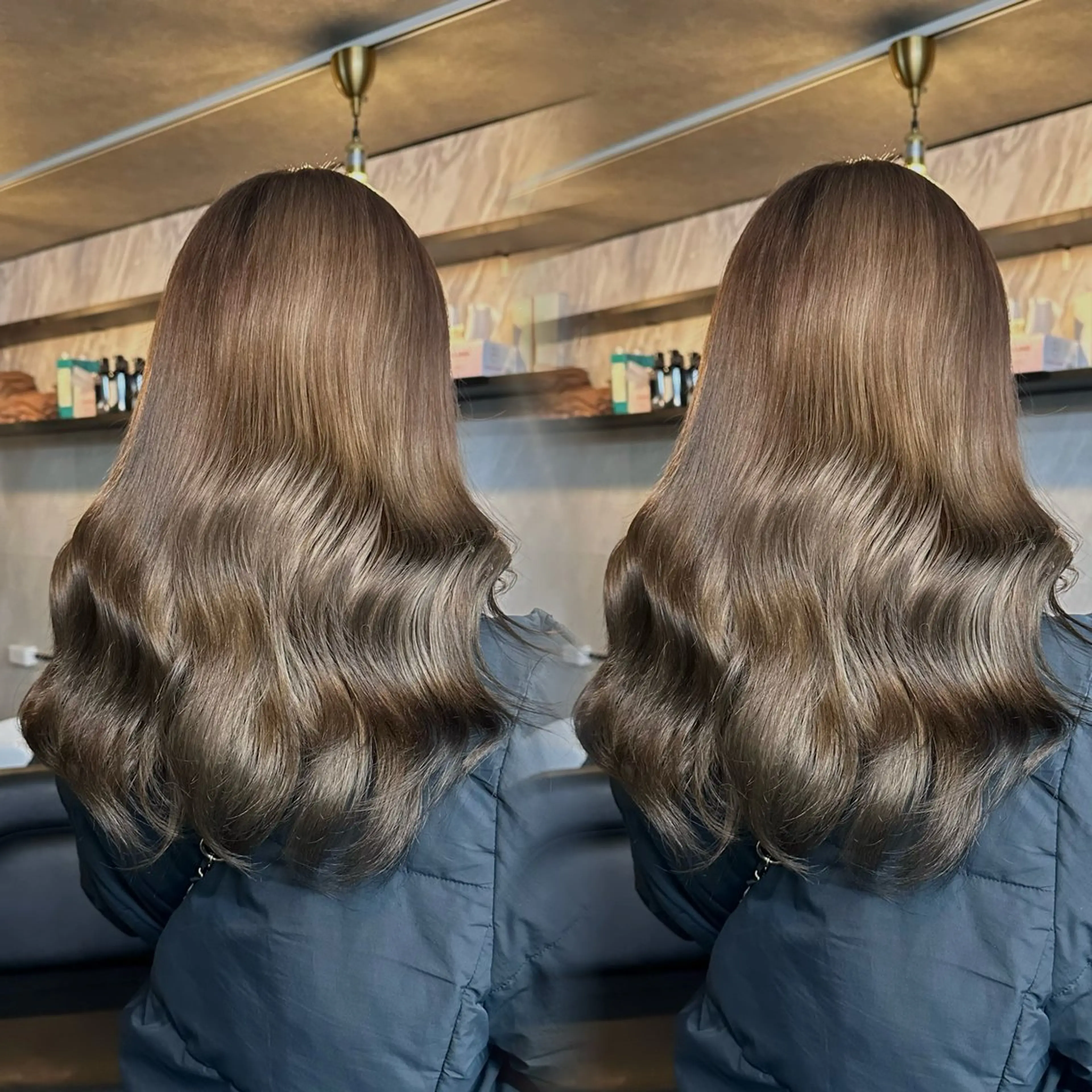 ロング カラー ヘアカラー ainya/心斎橋 /ハイトーン/カラーのヘアスタイル