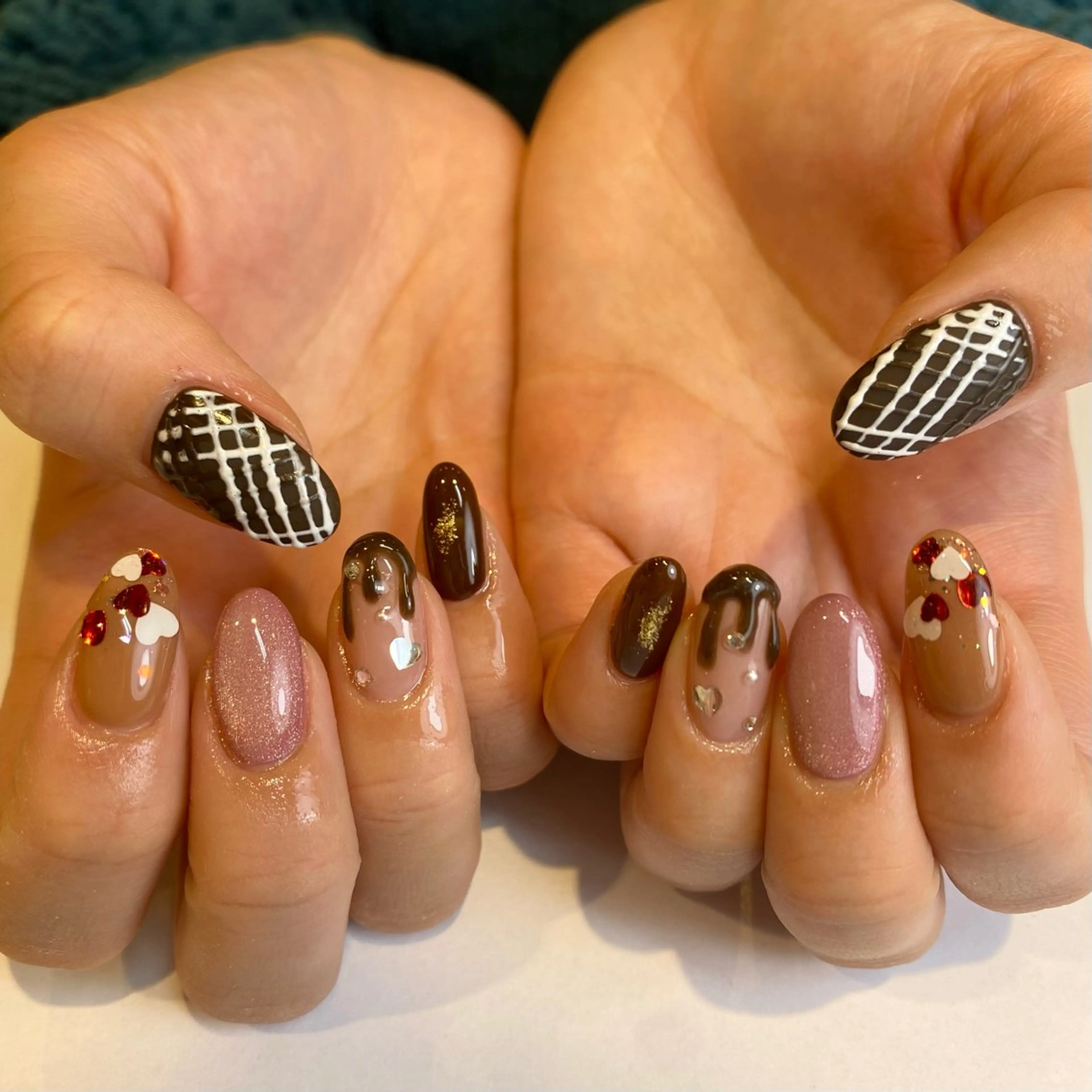 ネイル ハンドネイル minuit ︎nail/Yumeのネイルデザイン