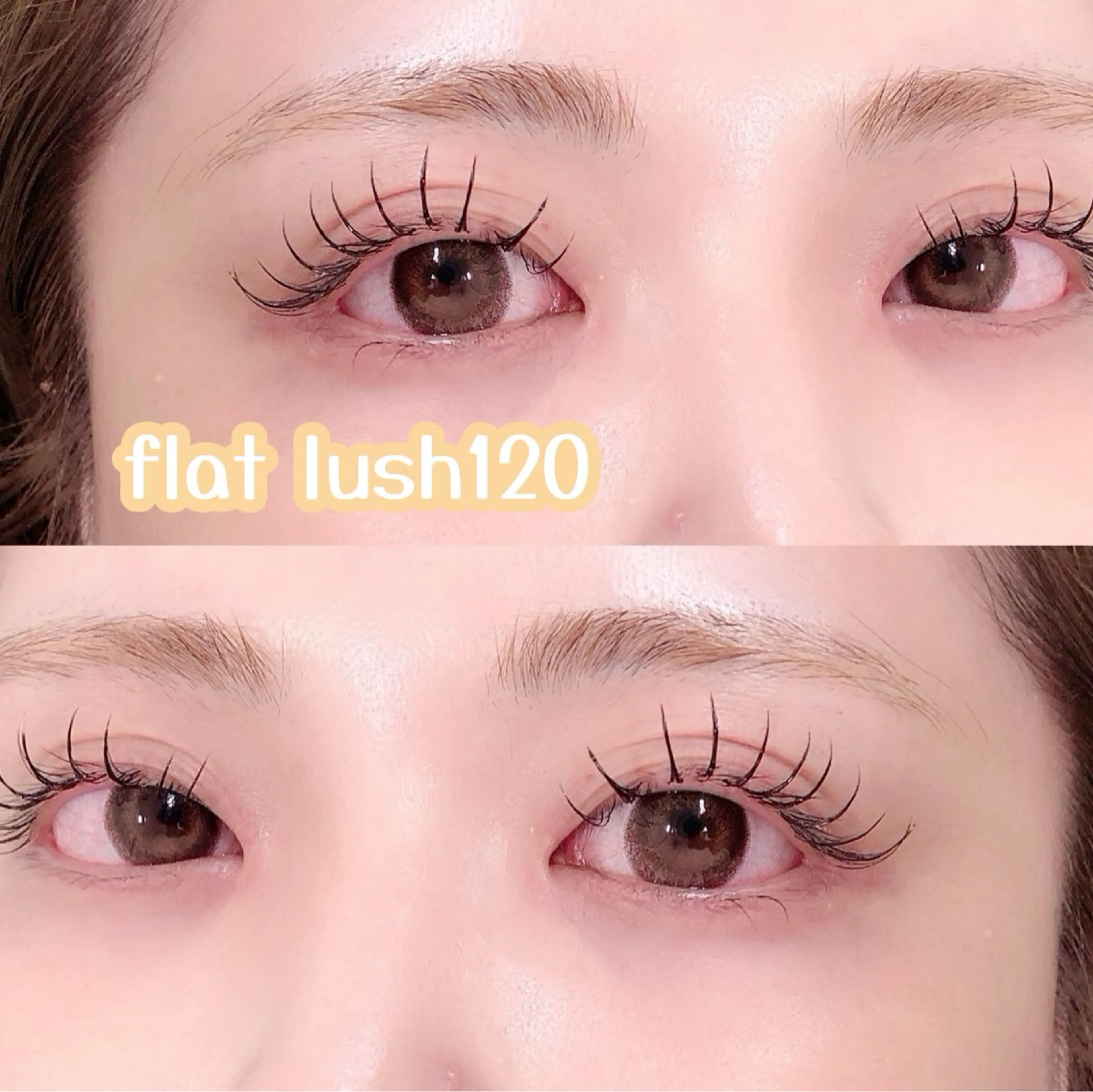 マツエク・マツパ Dカール フラットラッシュ マツエク THE BALM🤎 沖田のマツエク・マツパデザイン