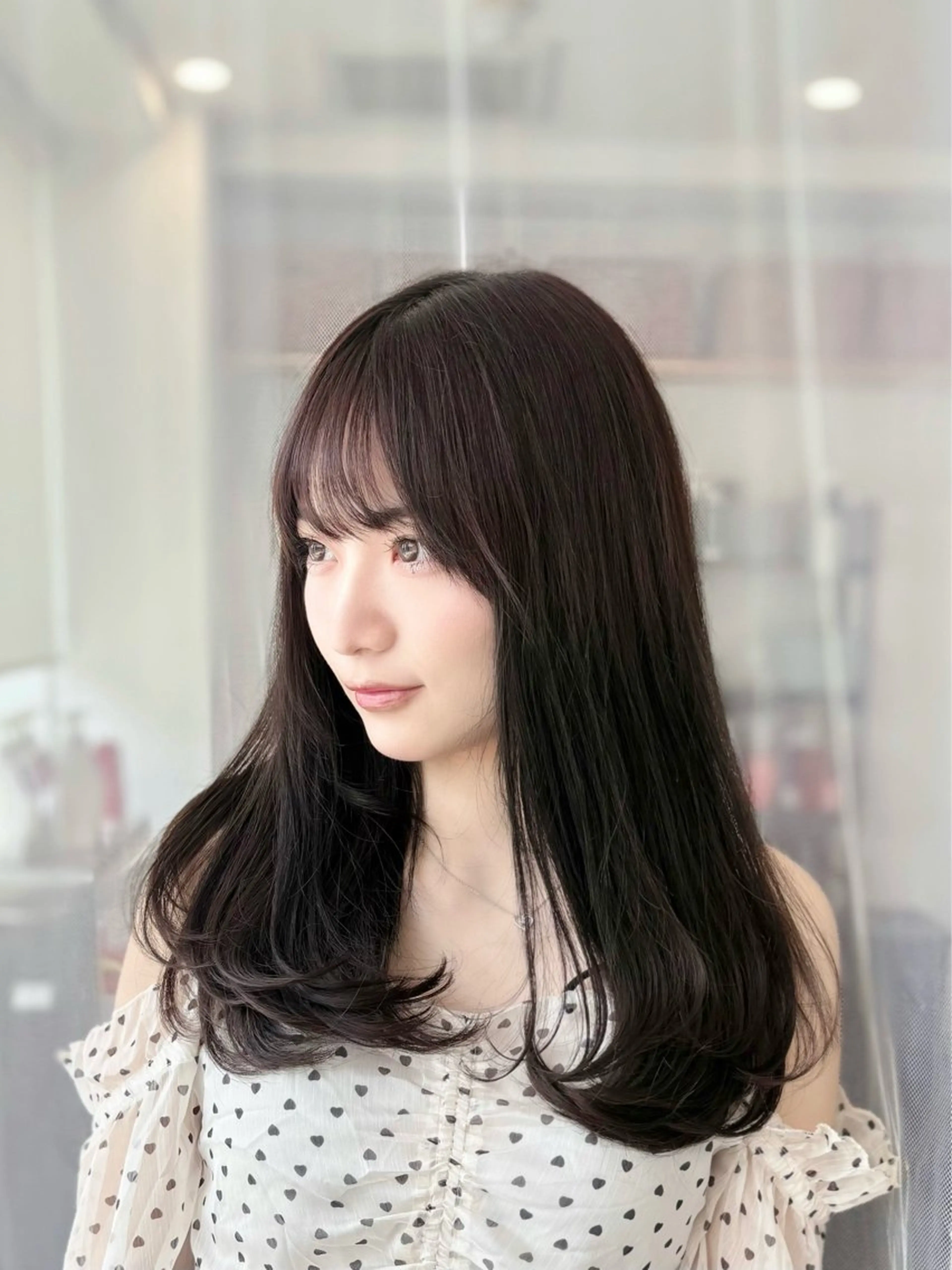 ロング カット トリートメント GaKu/ハイトーン /ブリーチ/レイヤーのヘアスタイル