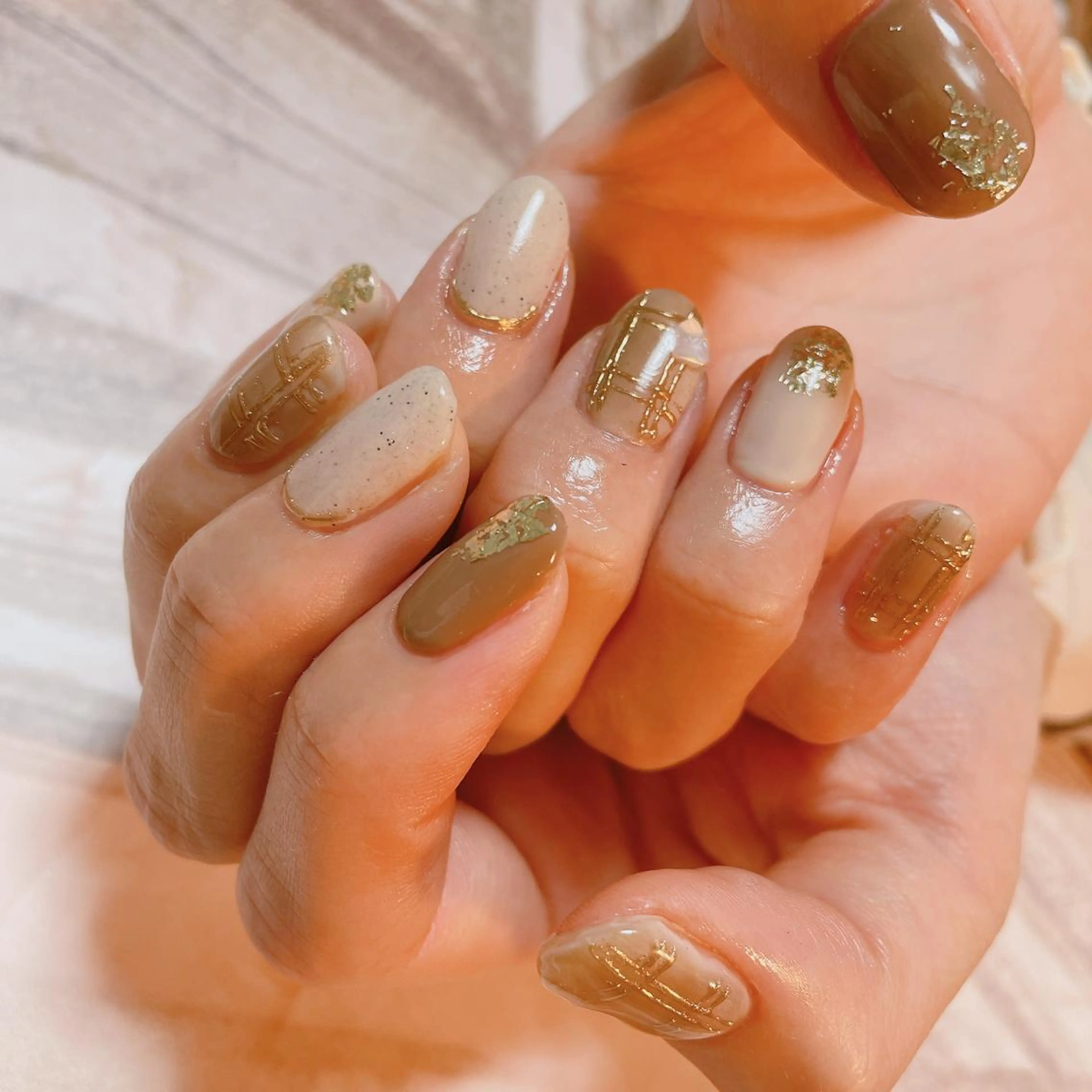 ネイル ハンドネイル nakamoto yuukaのネイルデザイン